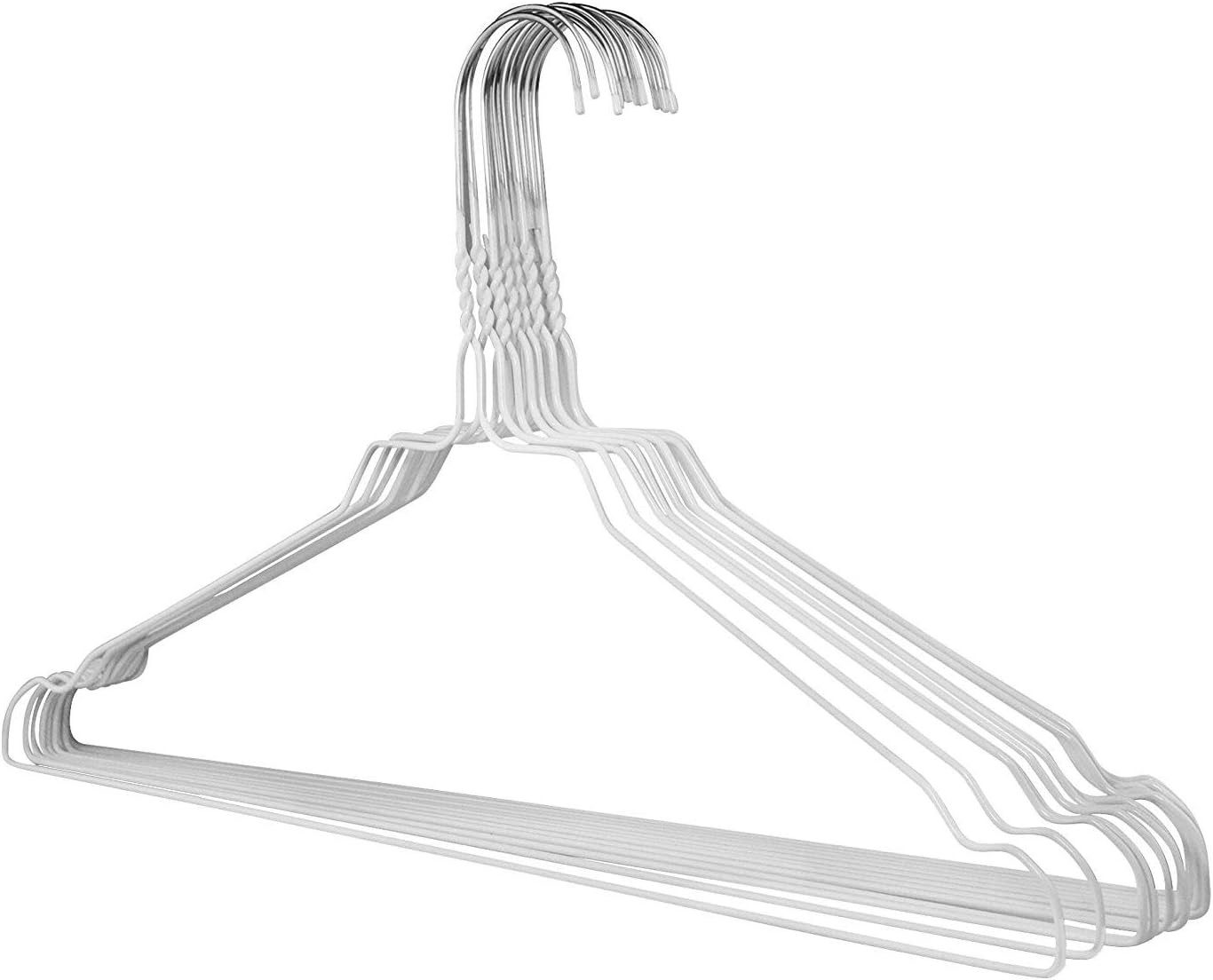 RSR Hangers Kleiderbügel Metall Drahtbügel Weiß günstig online kaufen