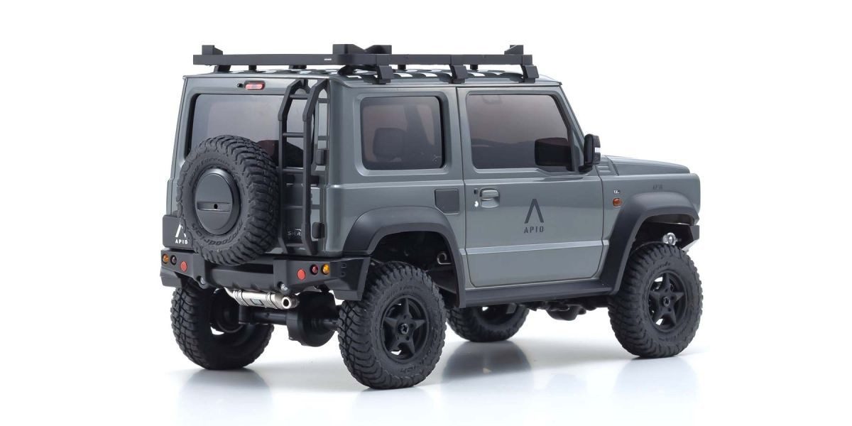 Kyosho Spielzeug-Auto Mini-Z 4X4 MX-01 Suzuki Jimny Sierra Apio TS4 Gray (KT531P)