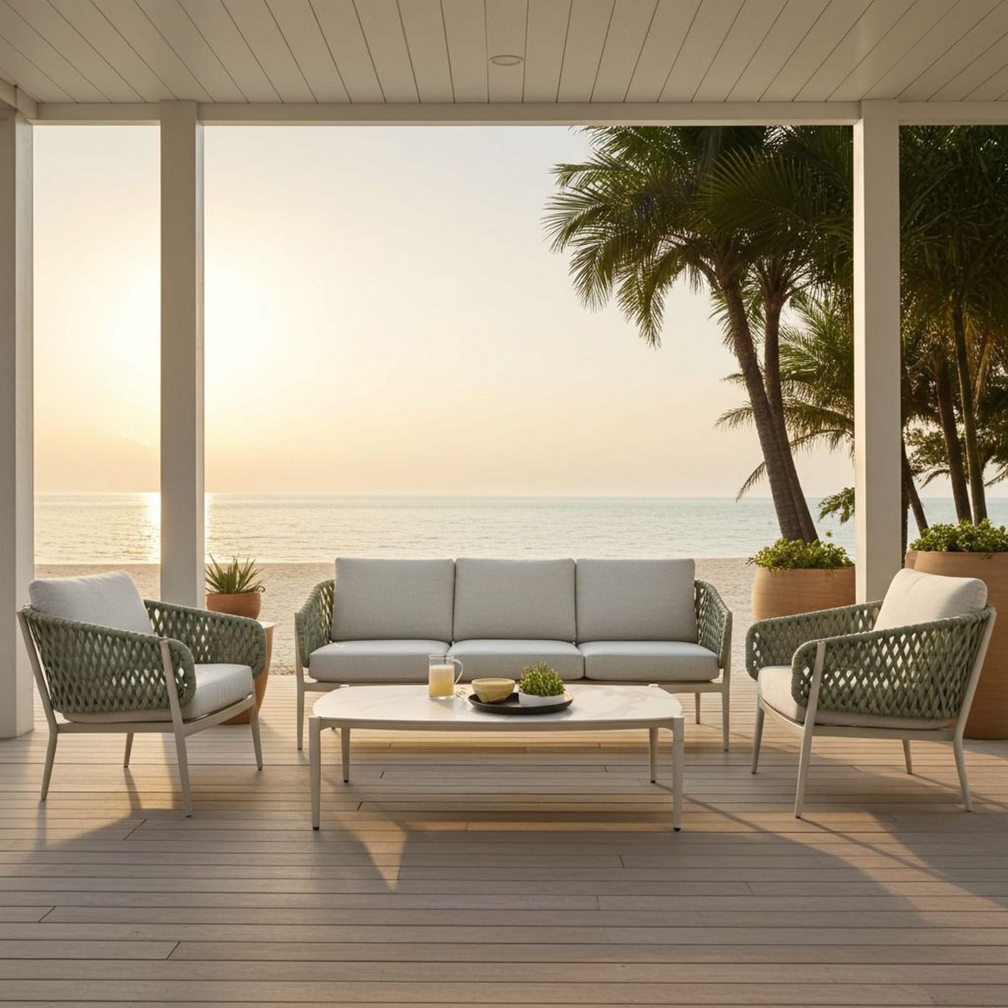 Lesli Living Gartenlounge-Set Lesli Living Lounge-Set Zaya