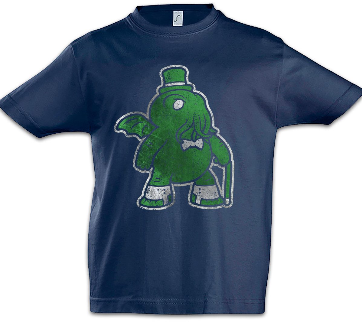 Print-Shirt Mister Cthulhu Kinder T-Shirt Call Horror Arkham H. P. Lovecraft