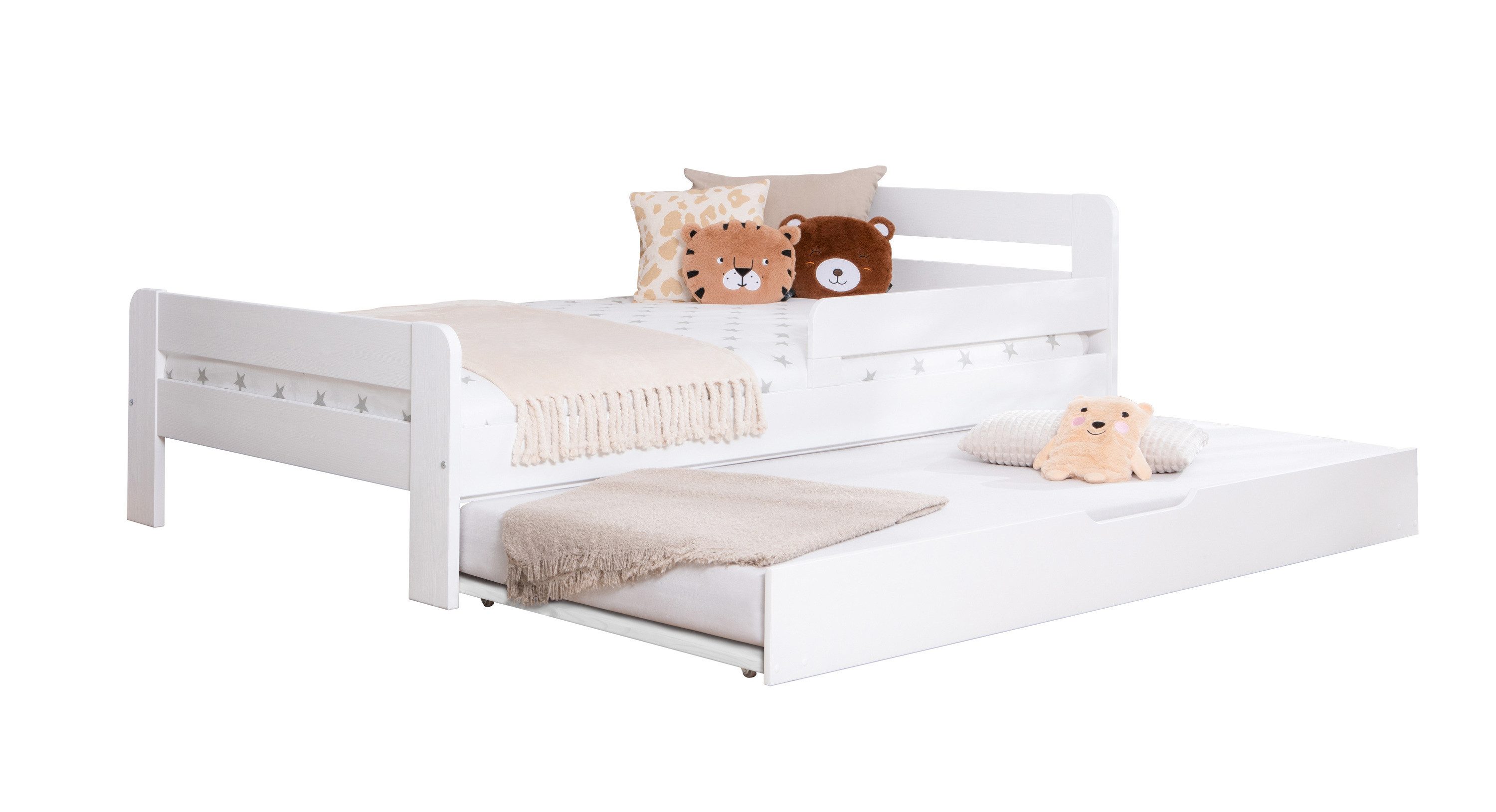 Ticaa Bettgestell Einzelbett Kinderbett Jugendbett "Bennet" günstig online kaufen