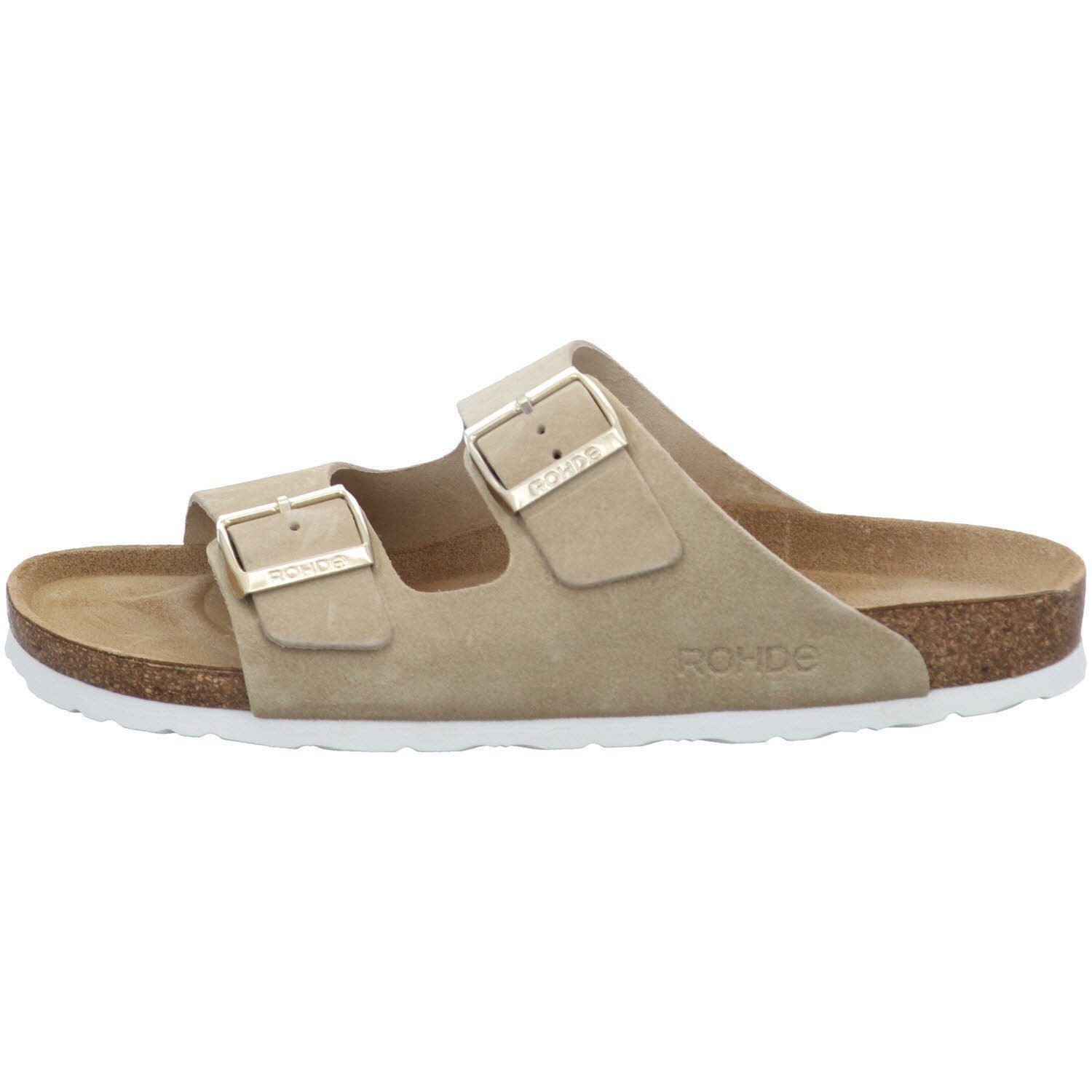 Rohde SUNNYS N°12 Pantolette Sommerschuh, Hausschuh, Zweischnaller, Strandschuh mit Softfußbett – Bild 2 von 5
