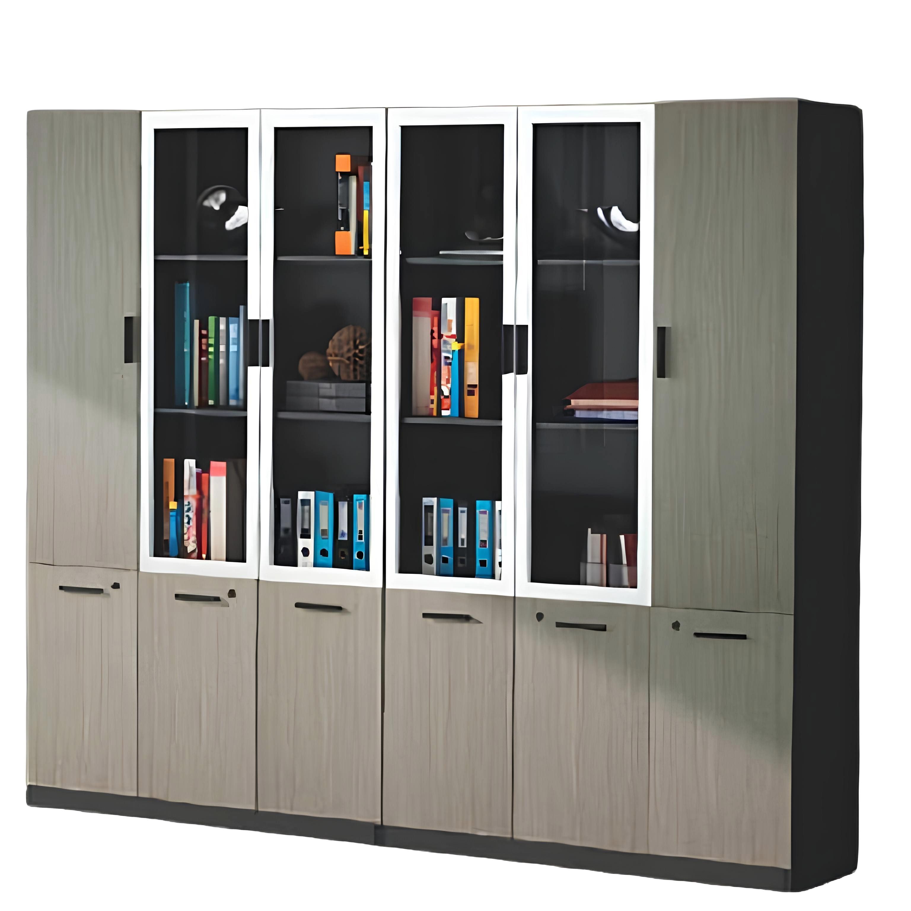 Aktenschrank Büromöbel Schrank für Akten und Dokumente Ordner-Aufbewahrung Schrank