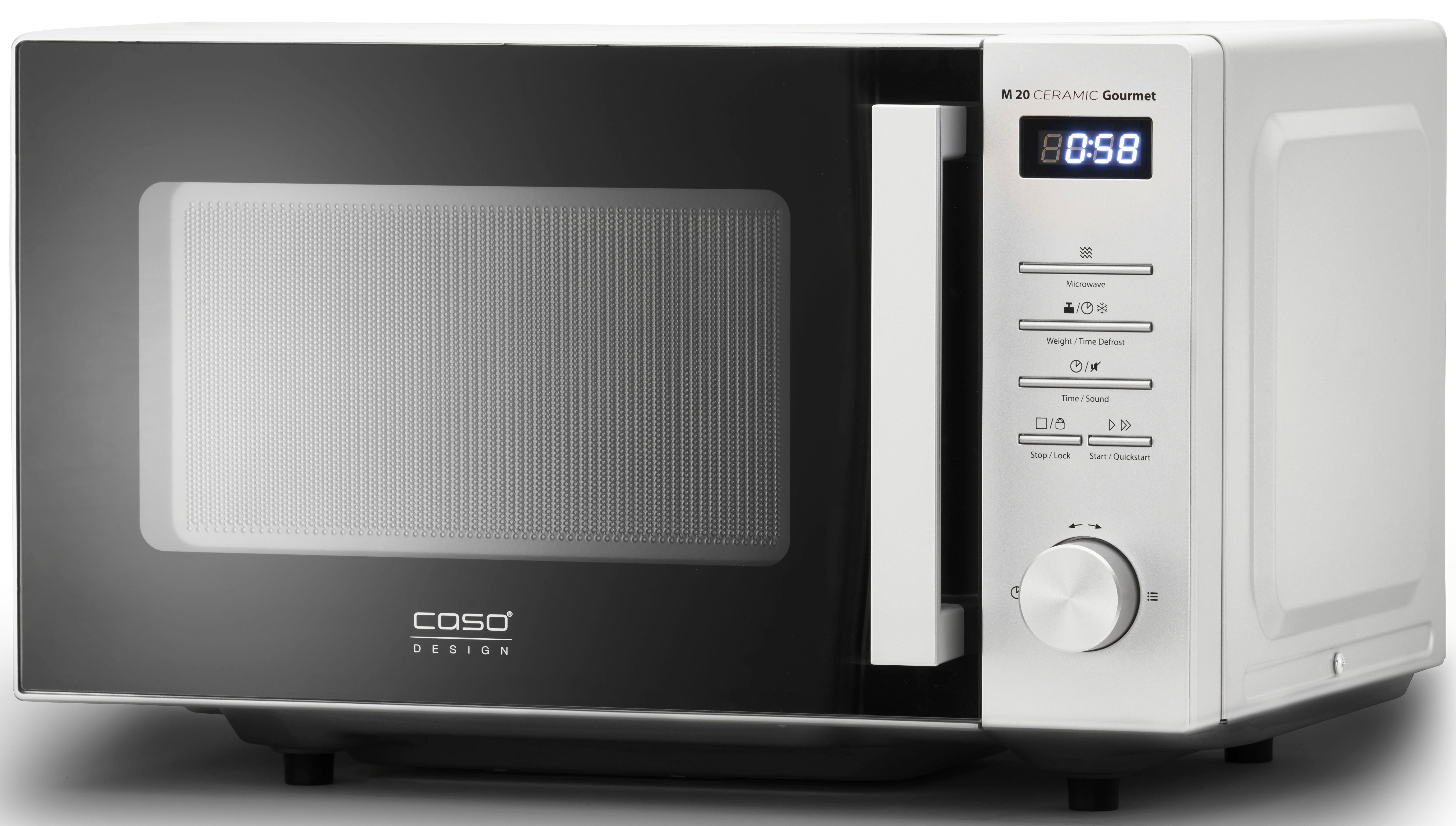 Caso Mikrowelle CASO M 20 Ceramic Gourmet, Mikrowelle, 20 l