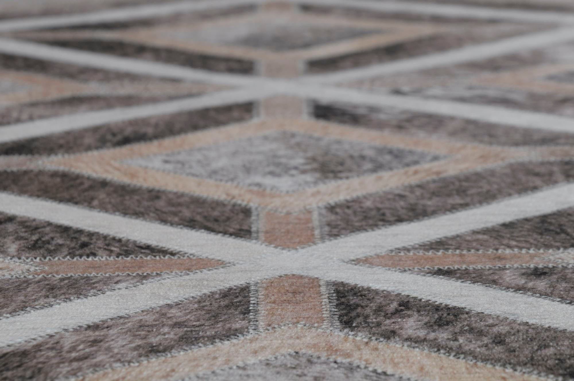 Gino Falcone Teppich Serena GF 048, rechteckig, Höhe: 7 mm, gedruckte Felloptik, ideal im Wohnzimmer & Schlafzimmer