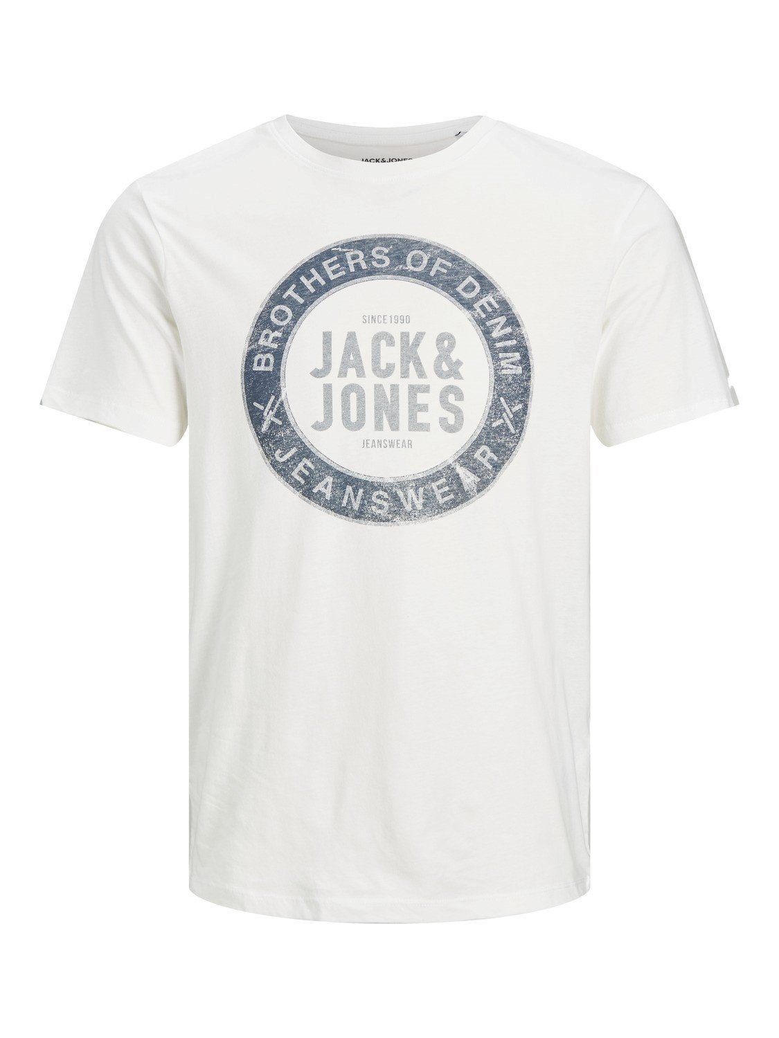unterschiedlichen T-Shirt & und verschiedenen 5 Jack Farben Print T-Shirts Jones in Mix11 (5-tlg) Motiven Vel Print-Shirt