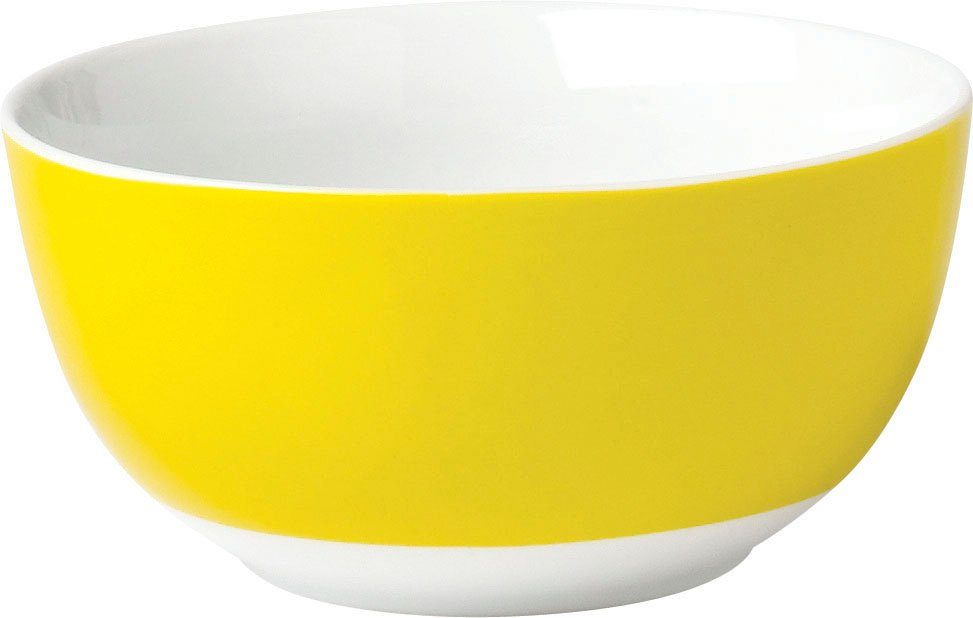 van Well Müslischale Vario, Porzellan, (Set, 6-tlg), spülmaschinen- und mikrowellengeeignet, Ø 14 cm