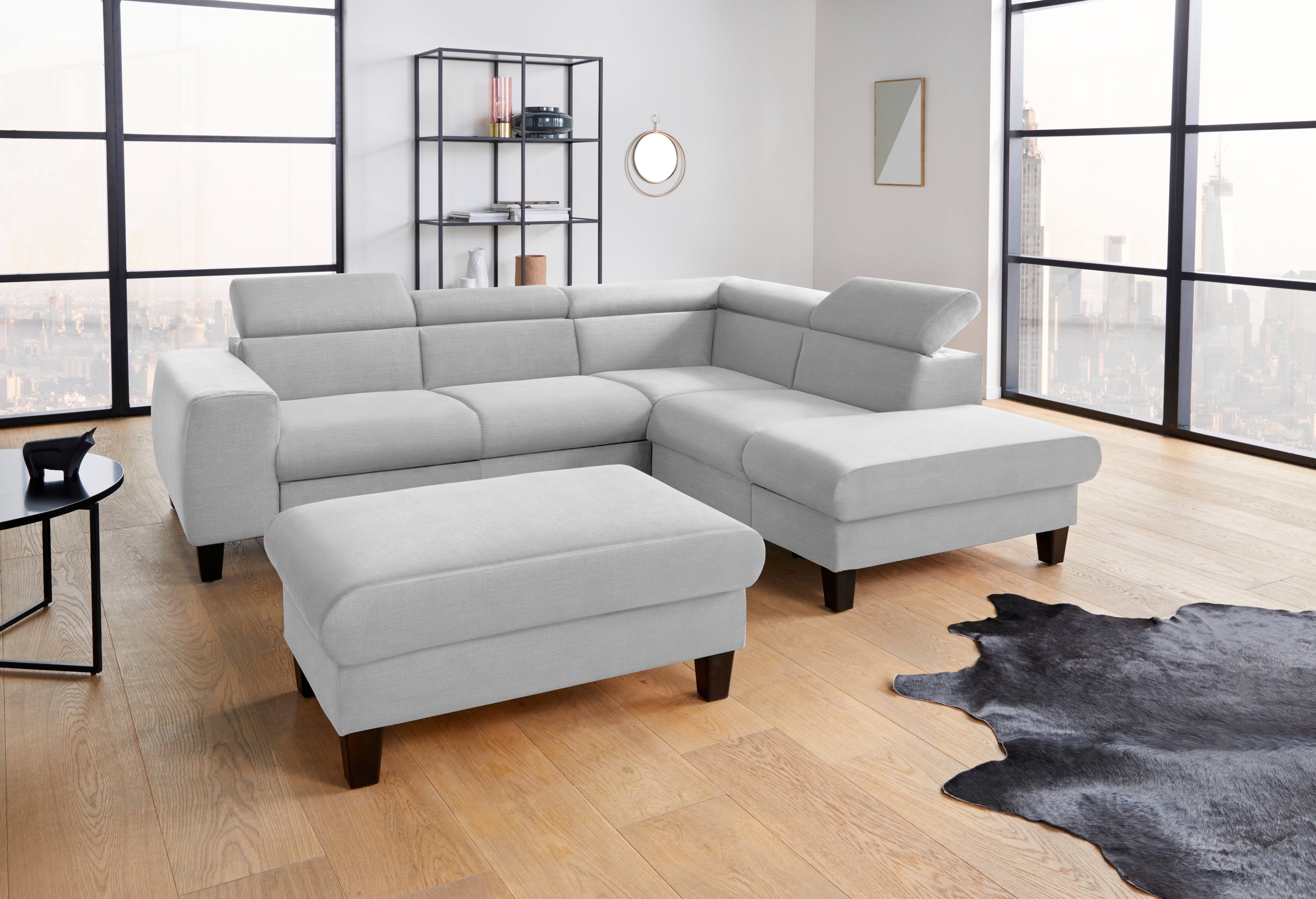 COTTA Polstergarnitur "Morven L-Form", (Set), Set bestehend aus: Ecksofa mi günstig online kaufen