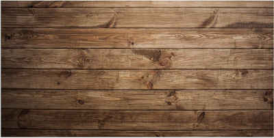 Läufer Küchenläufer Holz-Optik Dielen braun rutschfester Flur Teppich, matches21 HOME & HOBBY, rechteckig, Höhe: 5 mm, Waschbarer Küchenteppich 60x120 cm für Küche, Schlafzimmer
