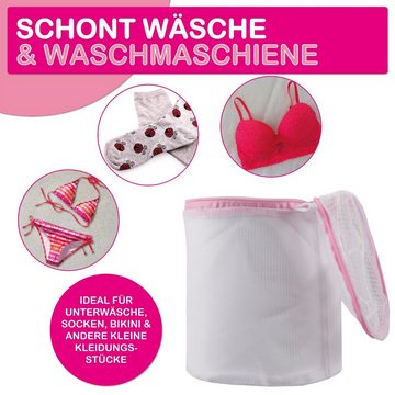 Bestlivings Wäschenetz Wäschesack 06125,(1-St), Wäschebeutel mit Reißverschluss 15x20cm für BH's, Dessous etc.