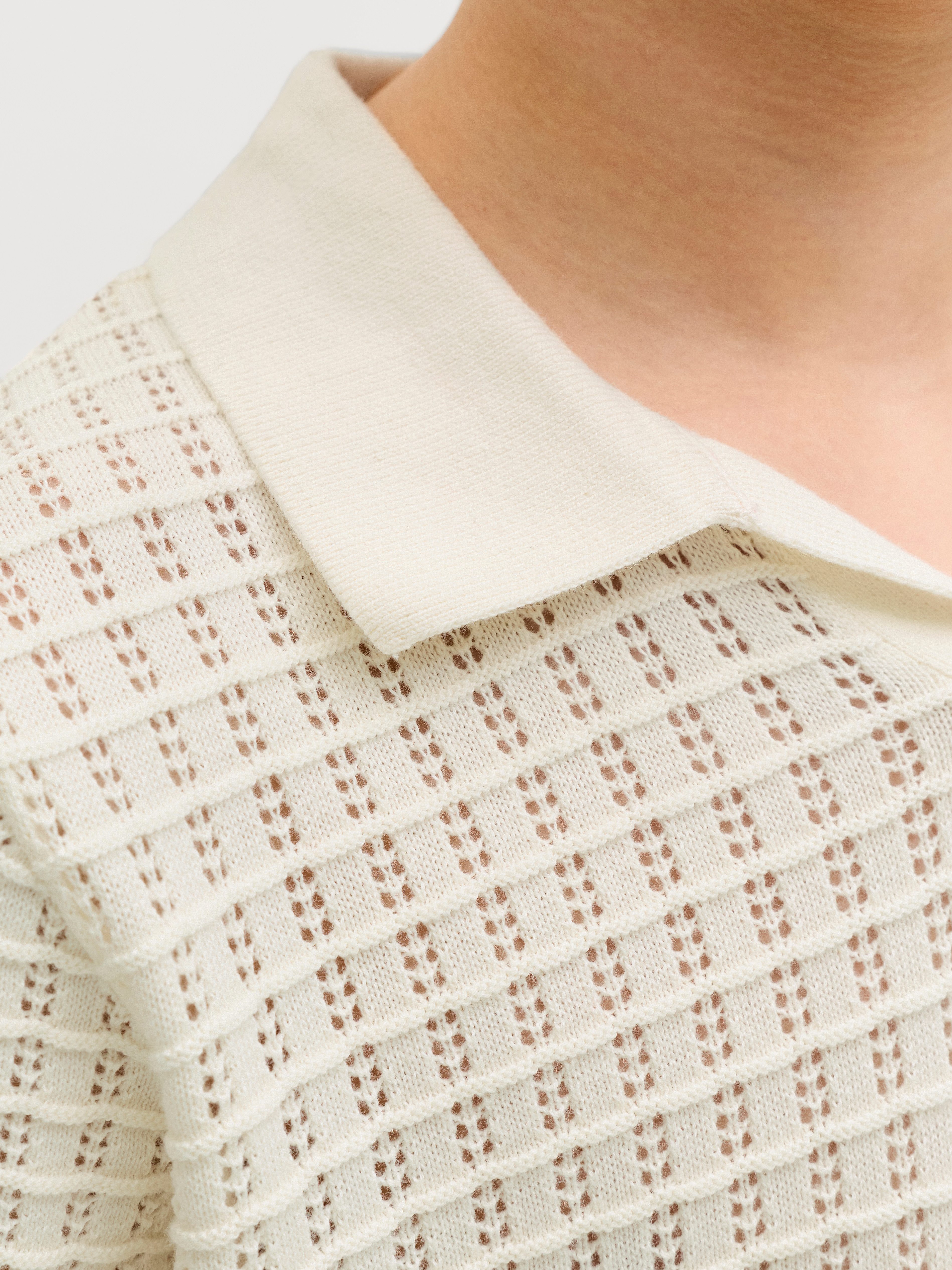 Jack & Jones Junior Polokragenpullover JORNANTUCKET SPLIT NECK POLO JNR