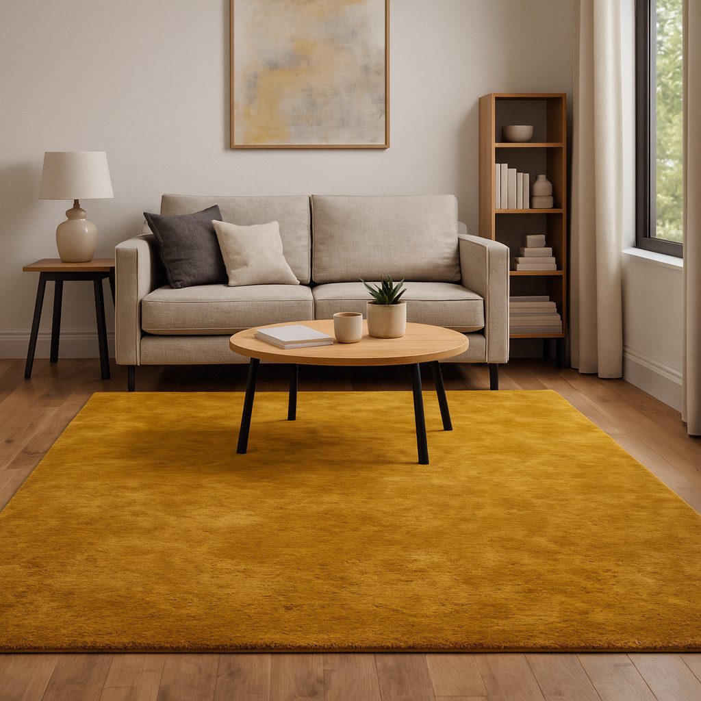 Pergamon Fellteppich Fellteppich Super Soft Pearl, Rechteckig, Höhe: 19 mm