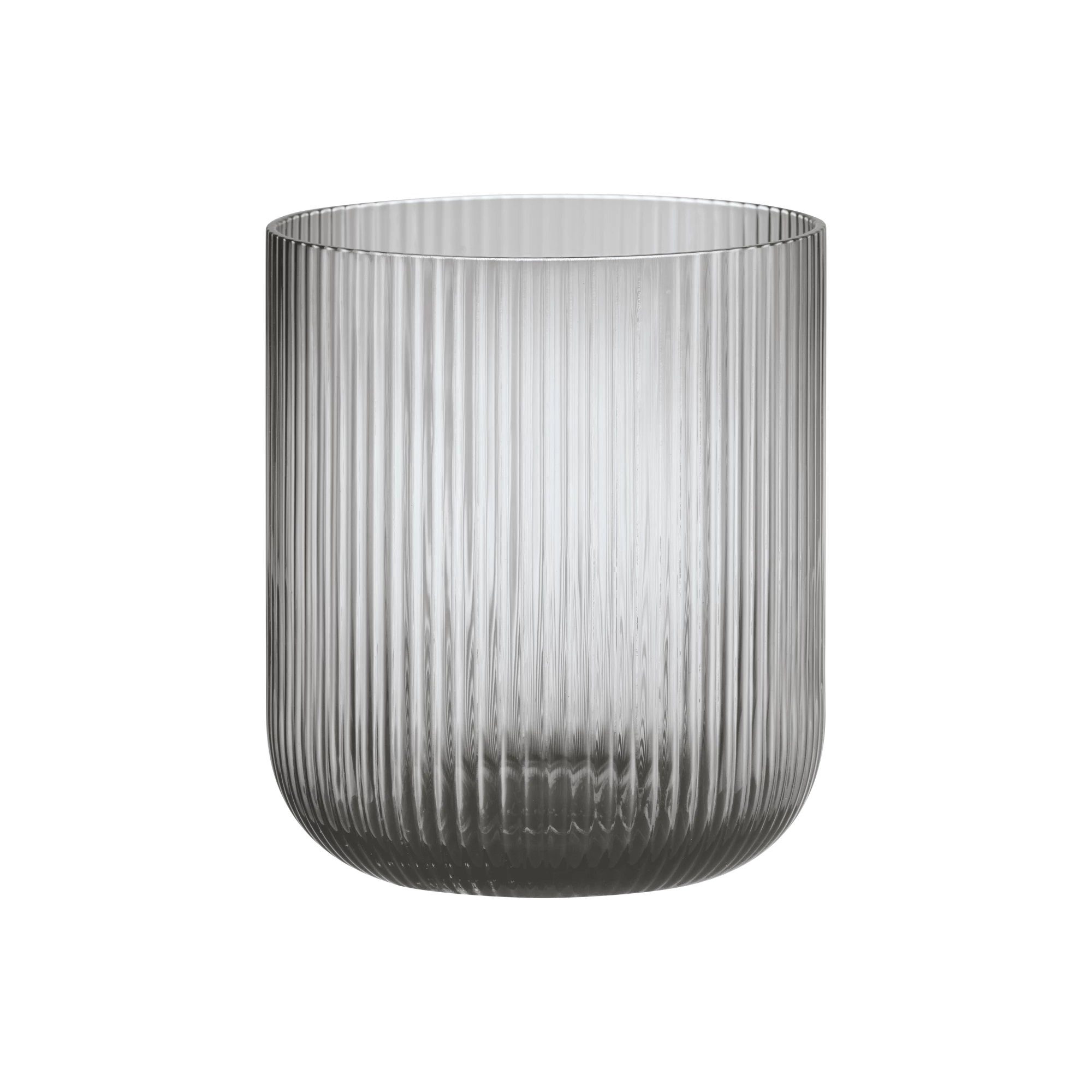 Windlicht -VEN- Mundgeblasenes Windlicht: Zeitloses Design aus gefärbtem Glas