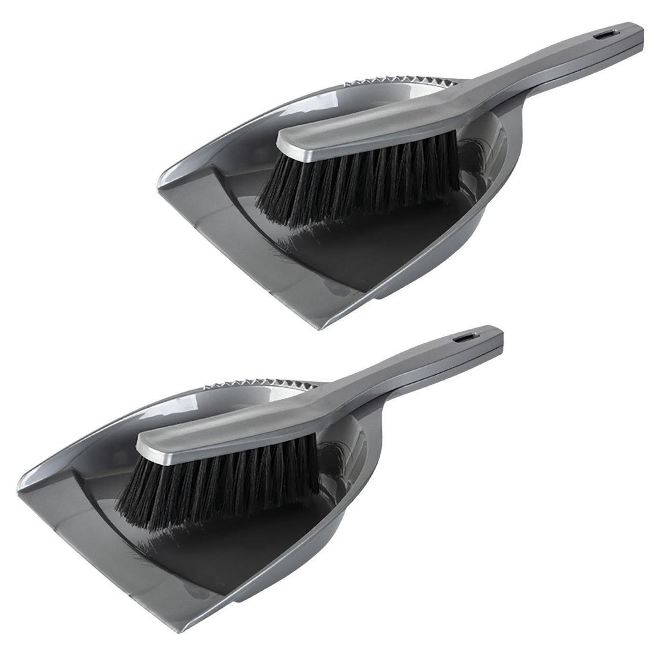 Nölle Kehrgarnitur-Set 20 Cm, Kunststoff Handfeger Und Kehrschaufel Mit