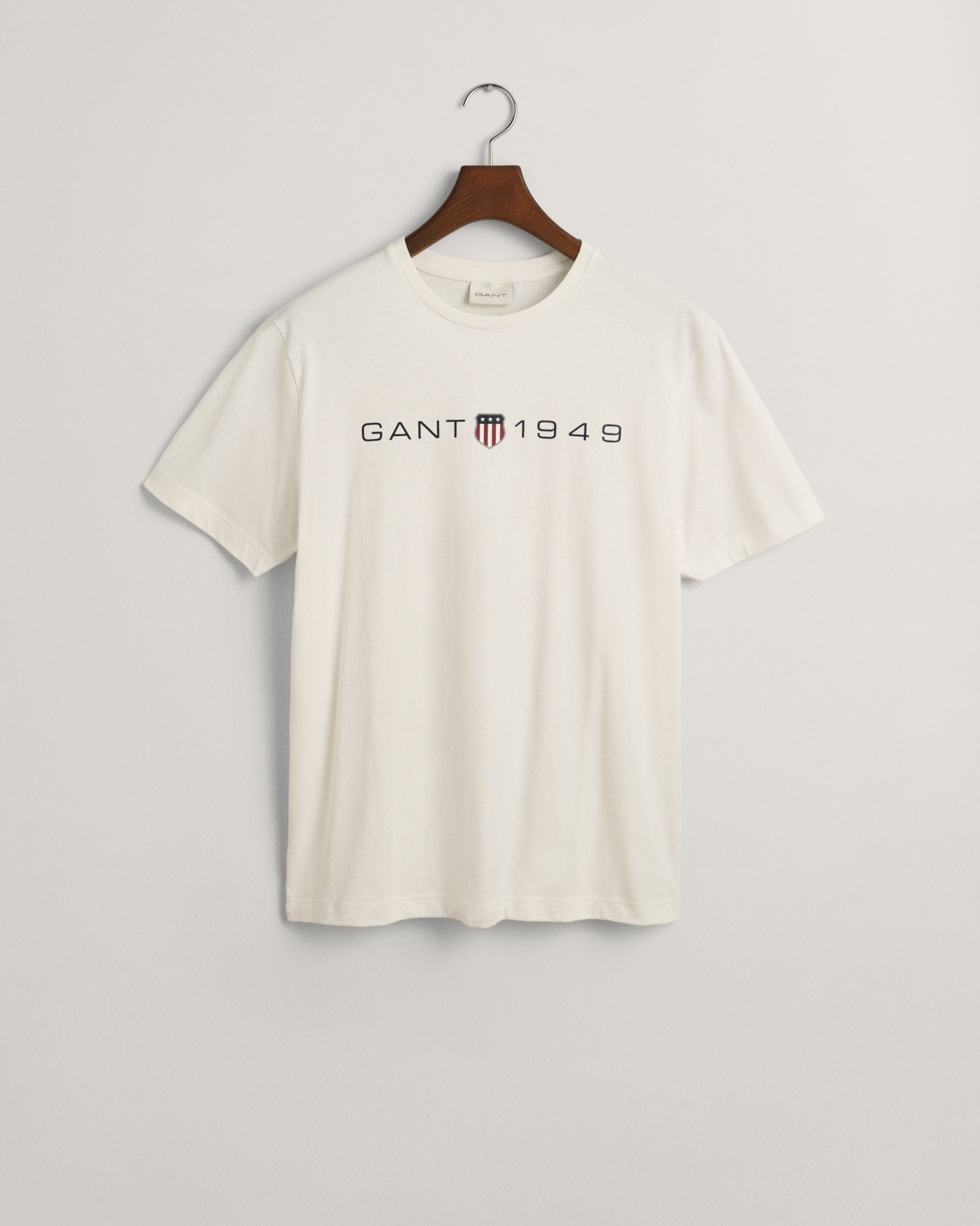 Gant T-Shirt PRINTED GRAPHIC KA T-SHIRT EGGSHELL