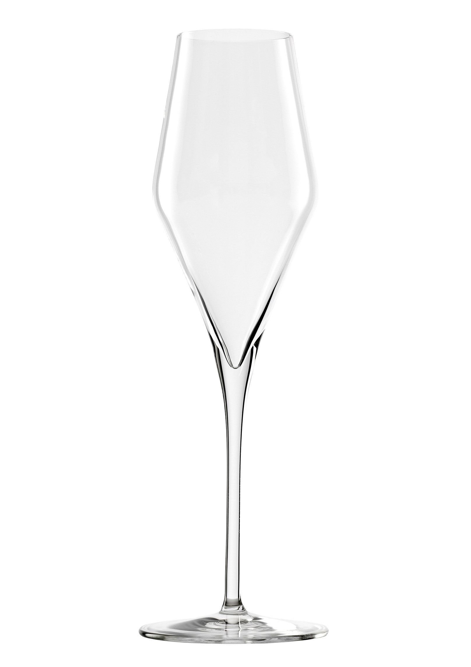Stölzle Champagnerglas QUATROPHIL, 6-tlg., Kristallglas, 6-teilig