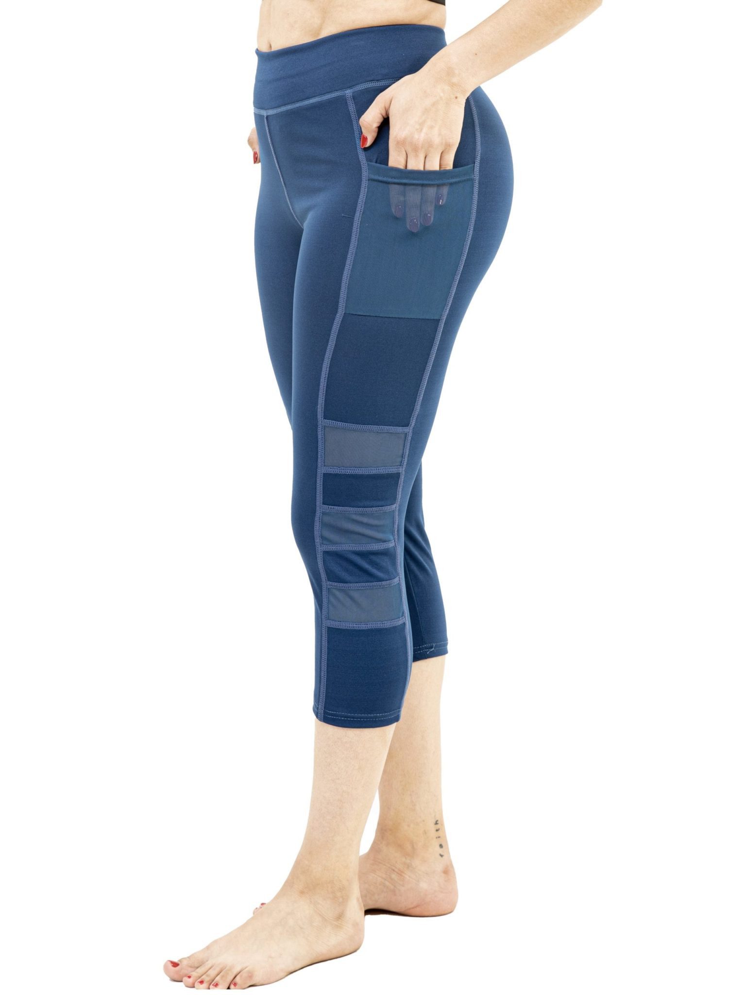 Leggings Park 3/4-Leggings Damen Capri 3/4 günstig online kaufen