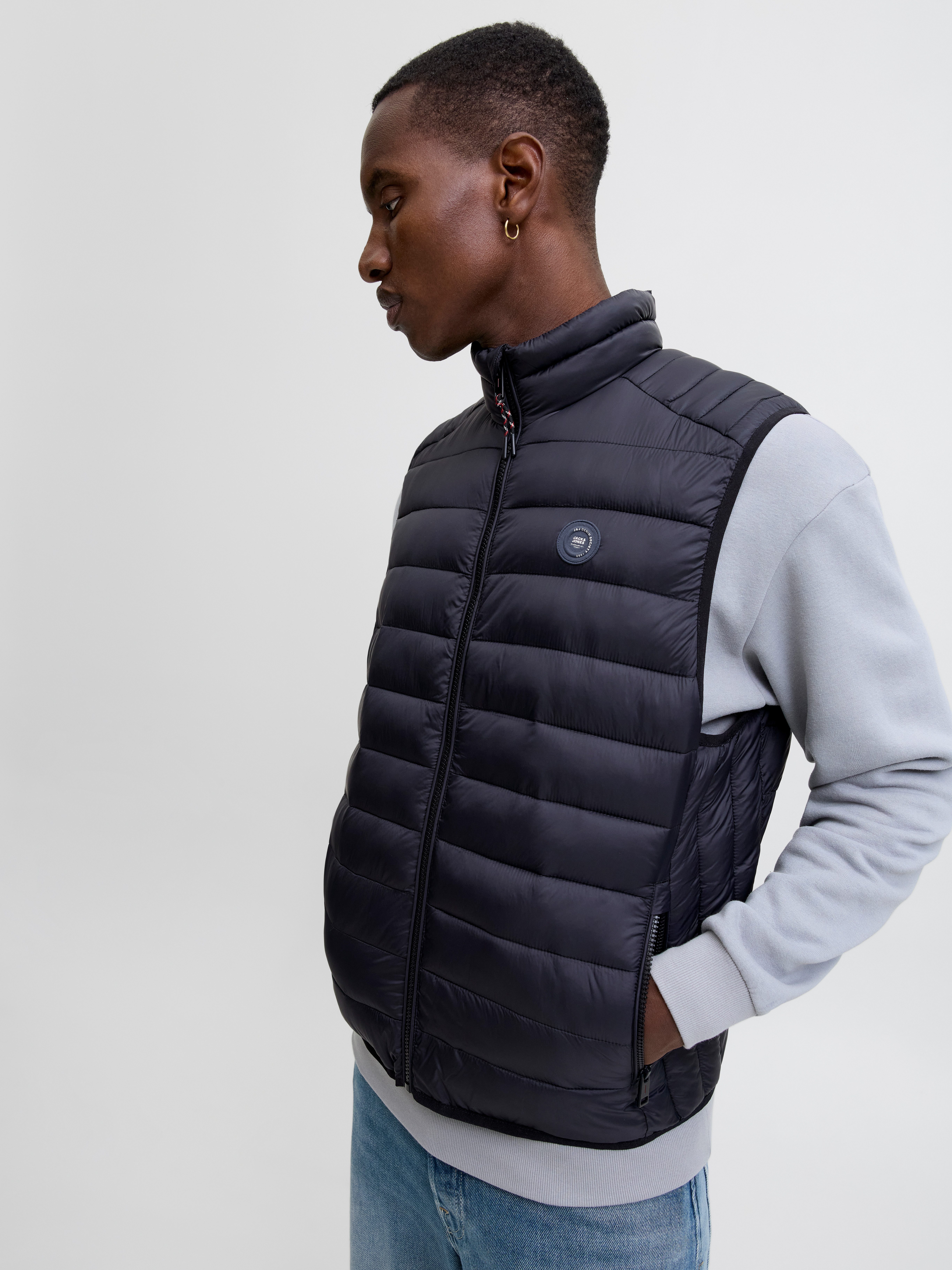 Jack & Jones Steppweste JJEBRADLEY LIGHT BODYWARMER COLLAR NOOS günstig online kaufen
