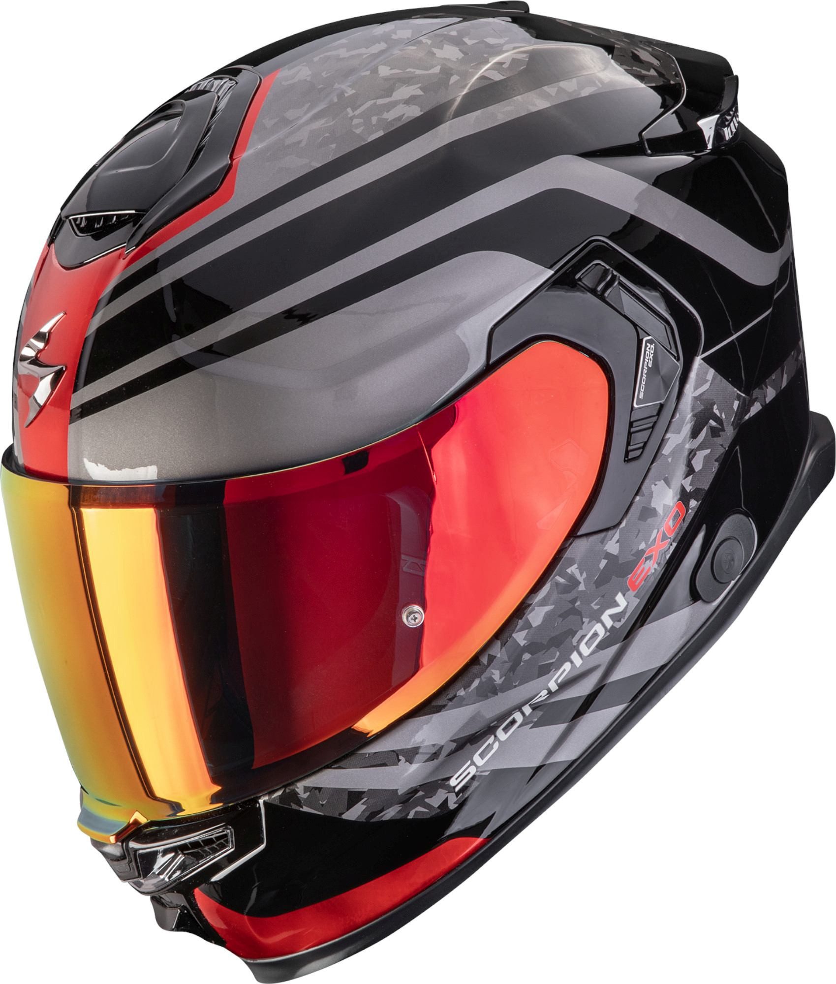 Scorpion Exo Motorradhelm EXO-GT SP Air Arten Helm, Vorbereitet Für Kommunikationssystem,notfallsystem-polsterung (eq