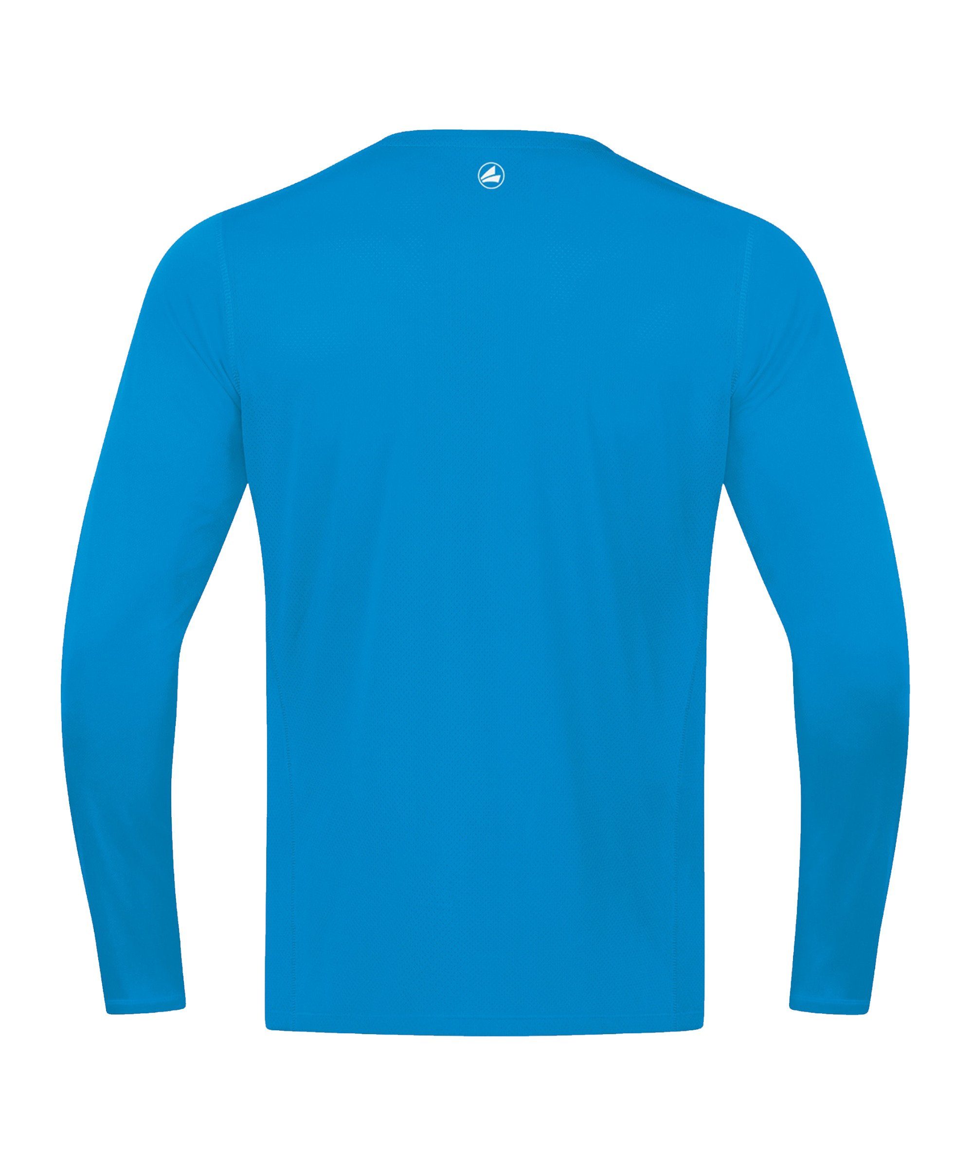 Jako Lauftop Run 2.0 blauweissblau Running default Sweatshirt