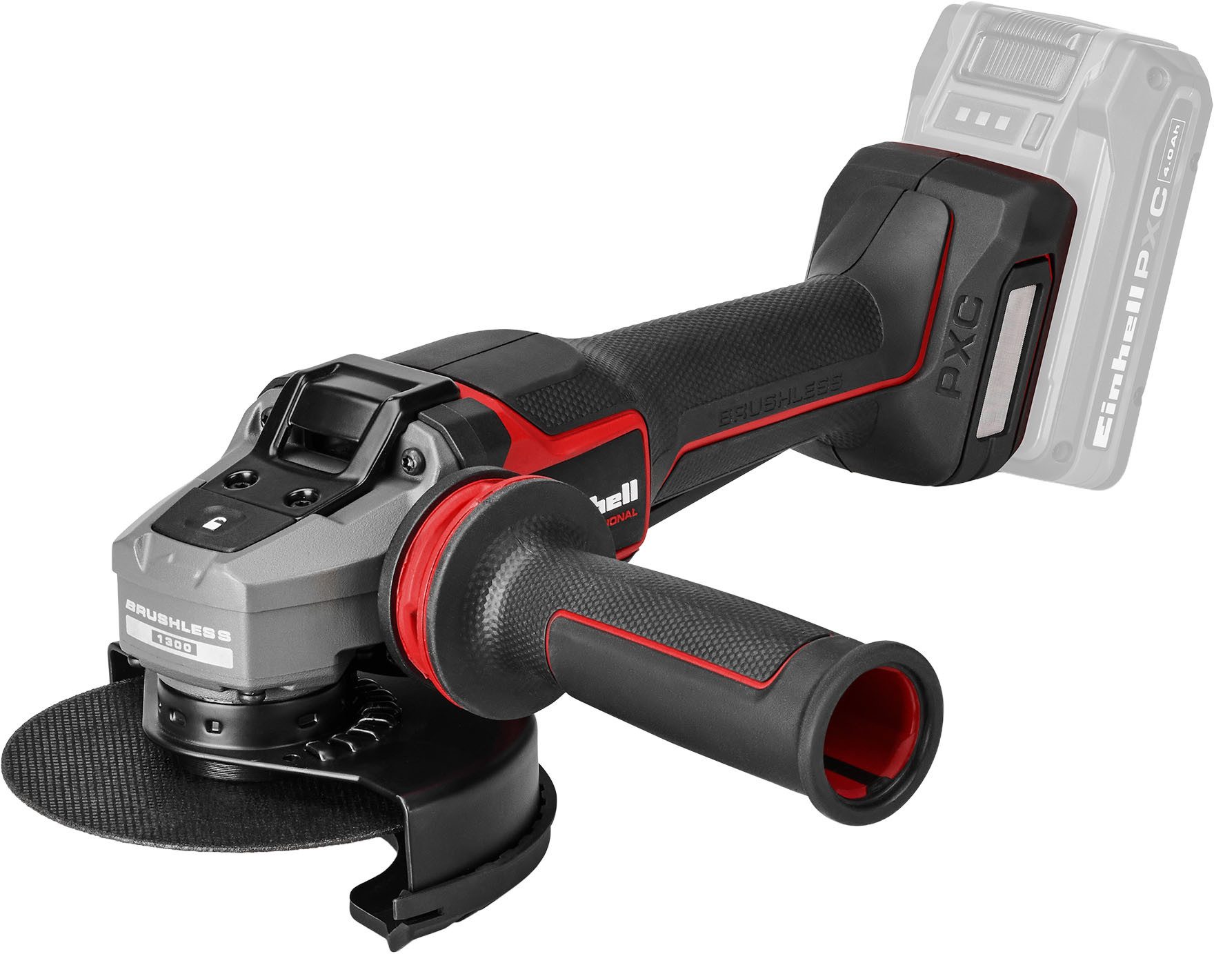 Einhell Akku-Winkelschleifer TP-AG 18/125-13 Q P BL - Solo, max. 10000 U/min, ohne Akku und Ladegerät