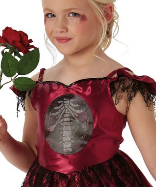 Karneval-Klamotten Kostüm Tag der Toten Mädchen La Catrina, Dia de los Muertos Kinderkostüm Mädchenkostüm Halloween