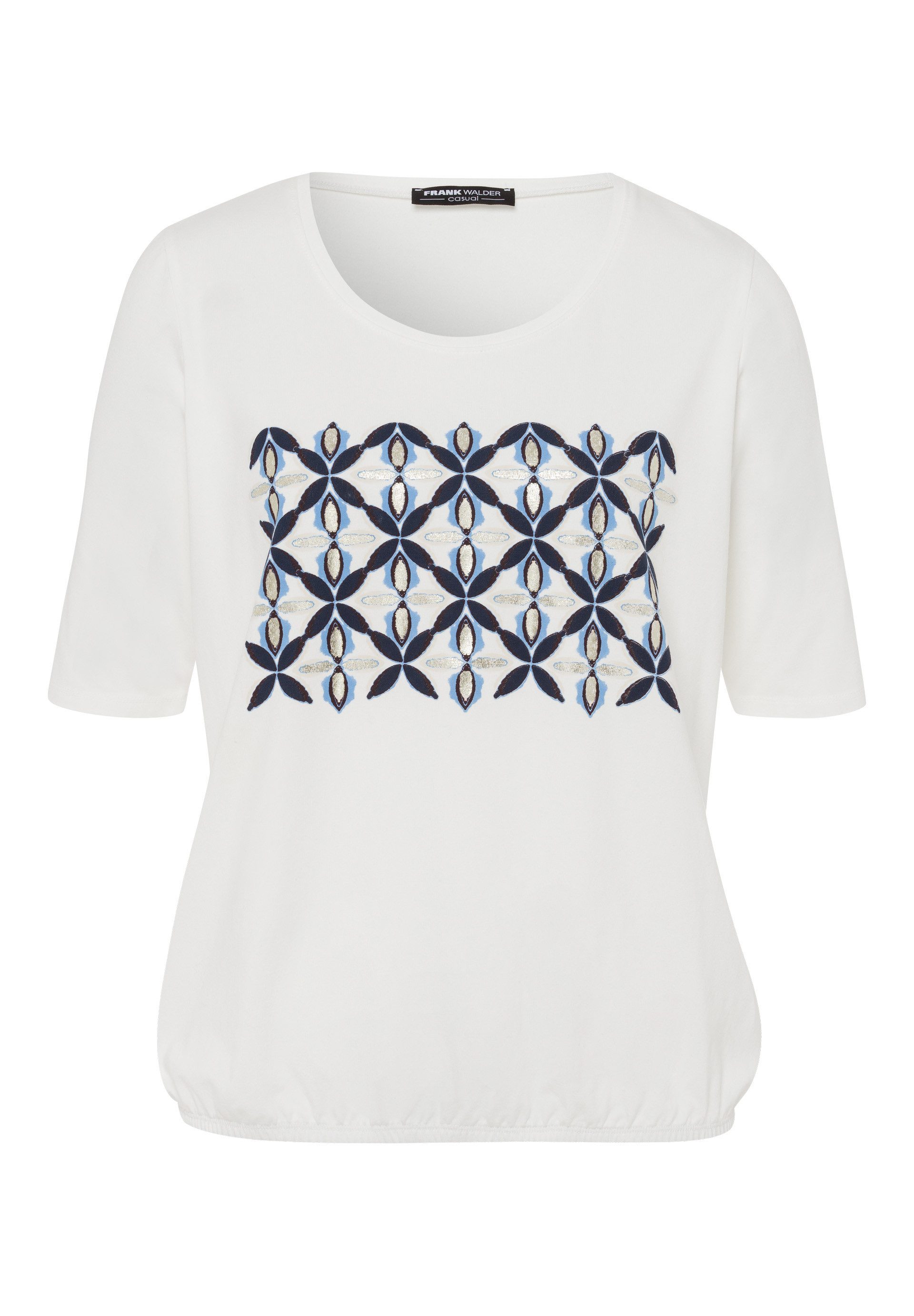 FRANK WALDER Kurzarmshirt mit Motivprint günstig online kaufen