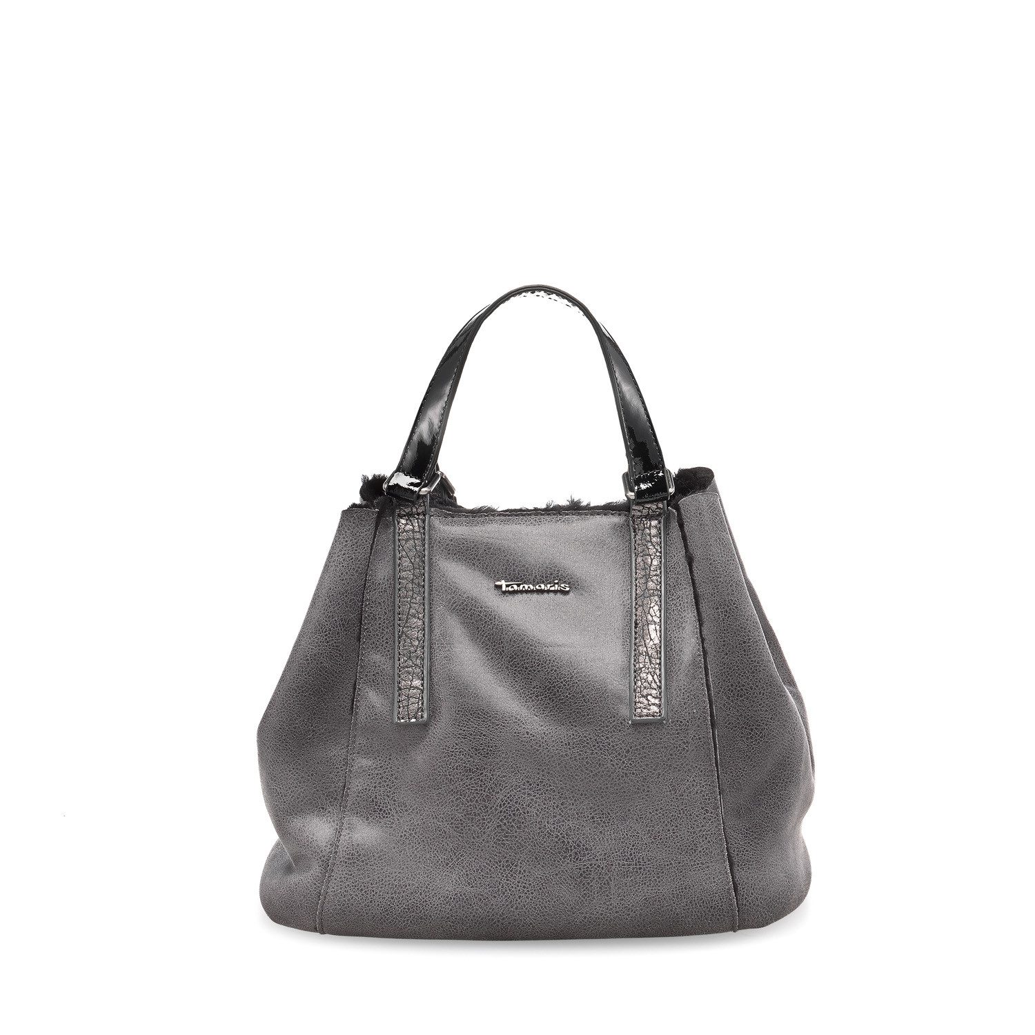 Tamaris Henkeltasche Amber (Set), Damen Handtasche Handbag Henkeltasche Vintage-Fell