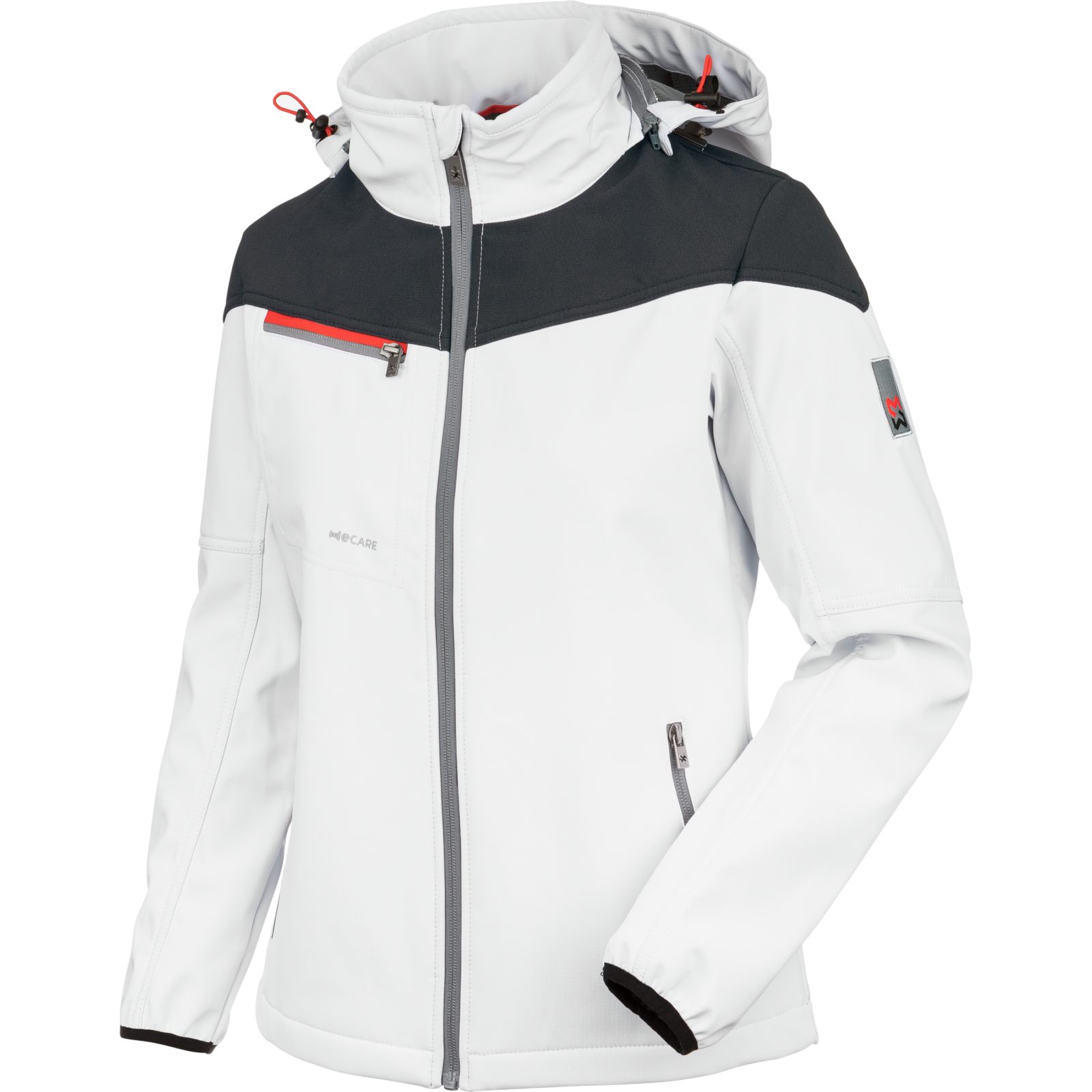 Würth MODYF Softshelljacke Stretch X Damen Arbeitsjacke, wasserfest & atmungsaktiv Sporliche Arbeitsjacke für Frauen