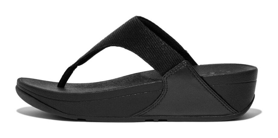 LULU SHIMMERLUX TOE-POST SANDALS Zehentrenner