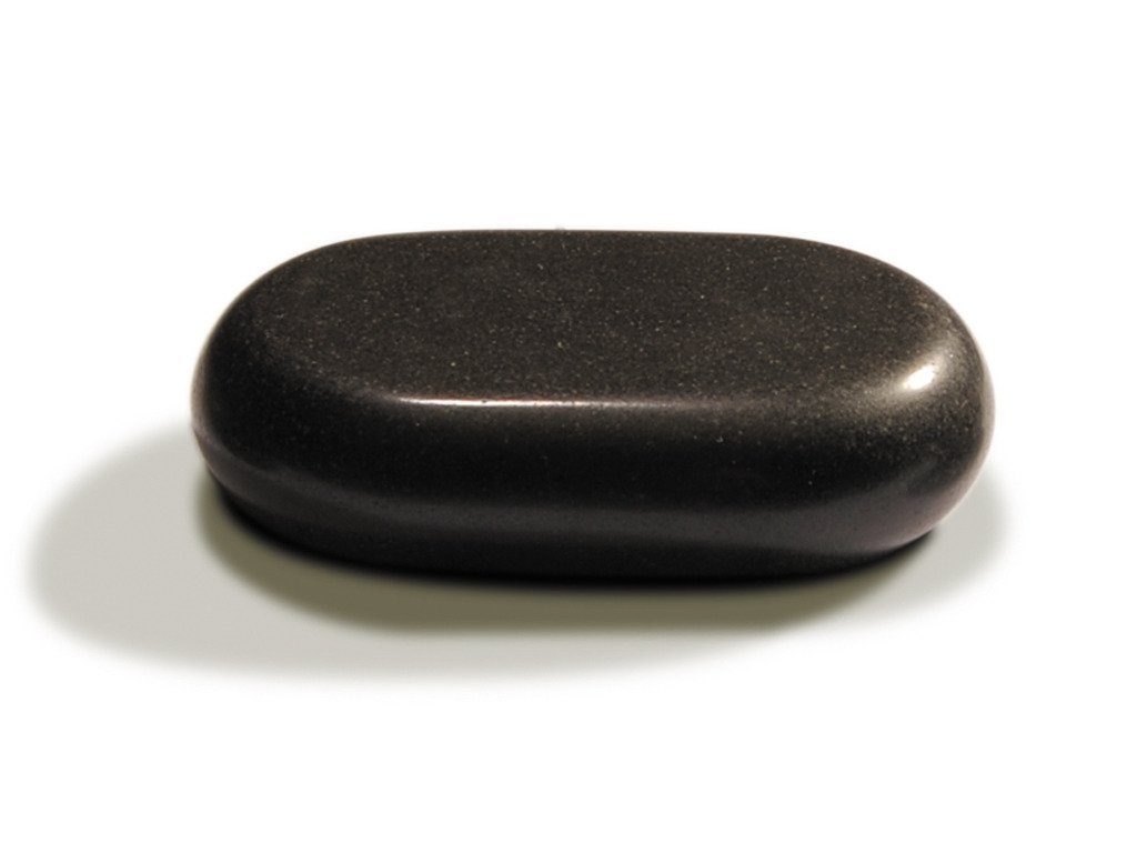 Habys Massageliege Hot Stone Massagestein Größe XL 7,7 x 5,7 x 2,7 cm, aus Basalt