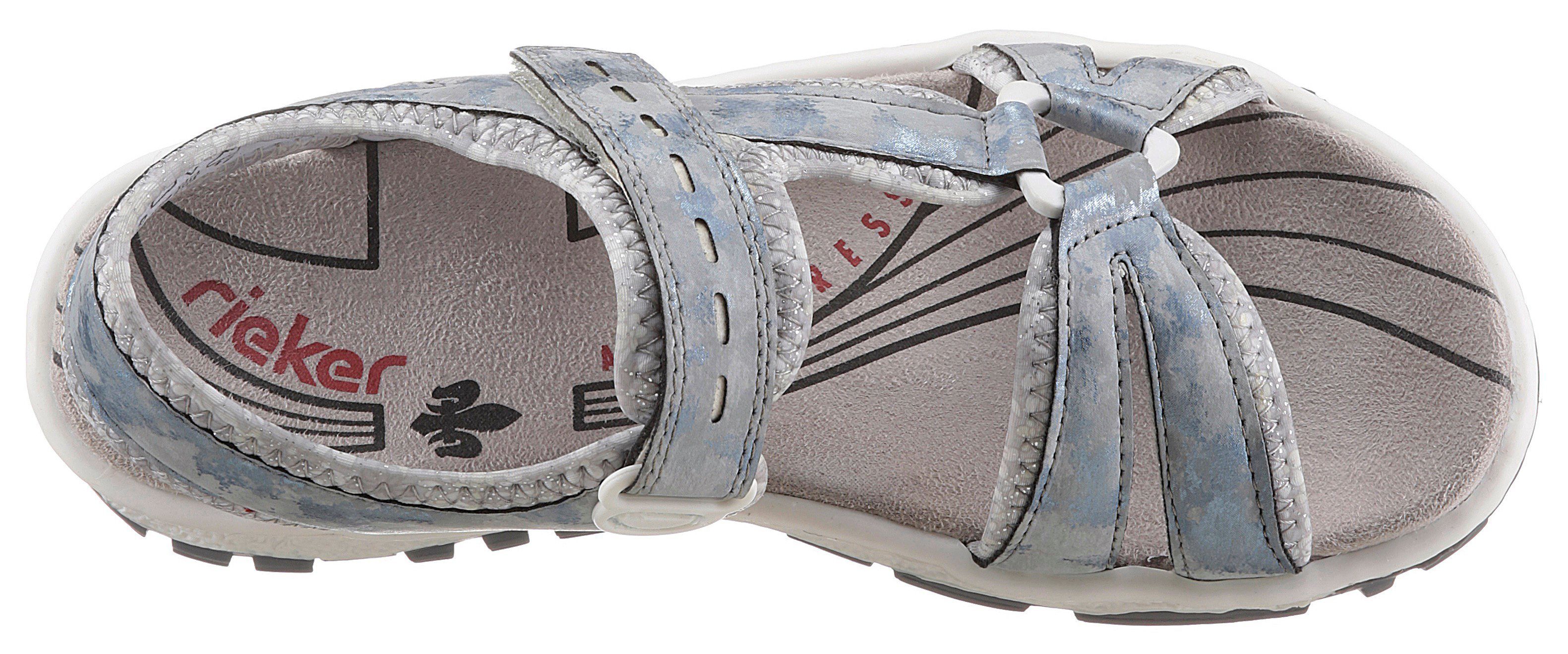 Rieker Riemchensandale Sommerschuh, Sandalette, Outdoorschuh in Trekking-Optik