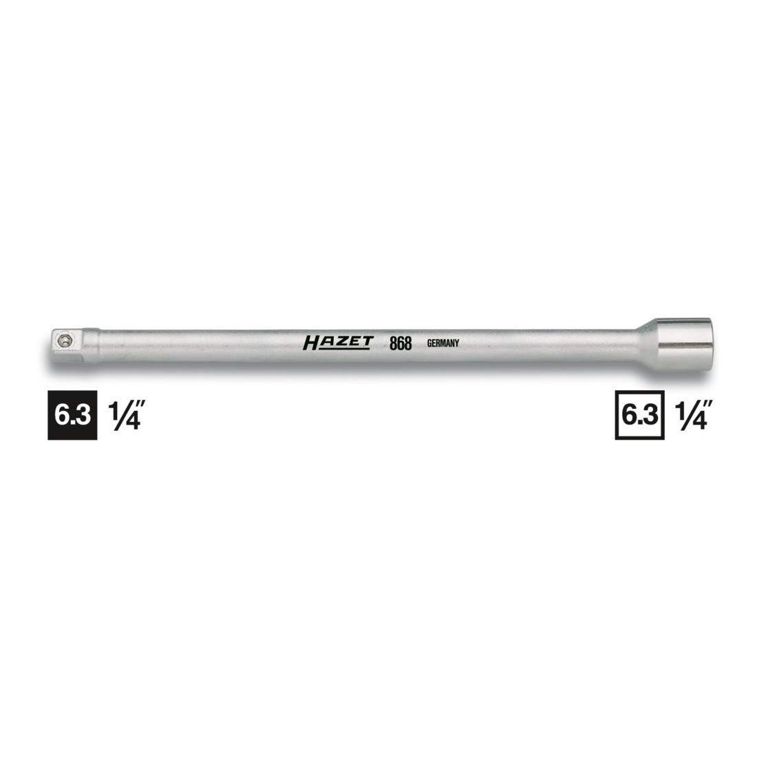 HAZET Verlängerung HAZET Verlängerung 868 Vierkant hohl 6,3 mm (1/4 Zoll) Vierkant massiv