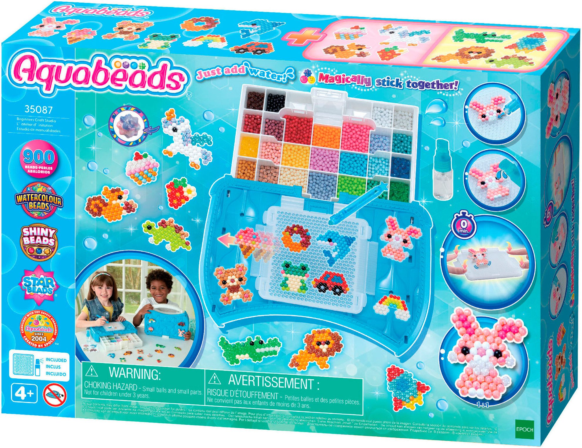 Aquabeads Kreativset Bastelstudio Starter Set