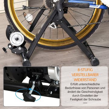 HOMCOM Heimtrainer Rollentrainer