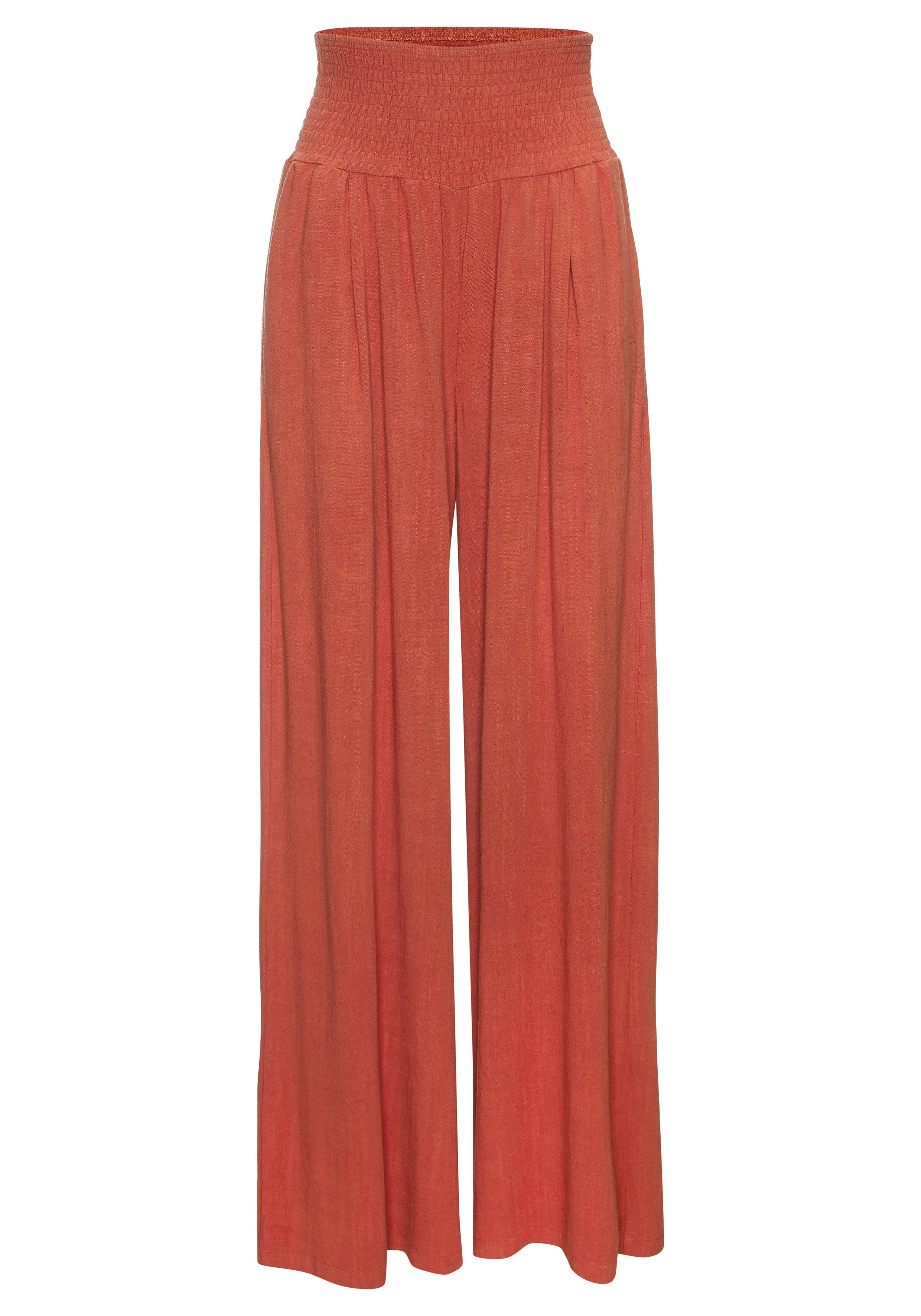 French Connection Leinenhose mit gerafftem Bund. € 59,99