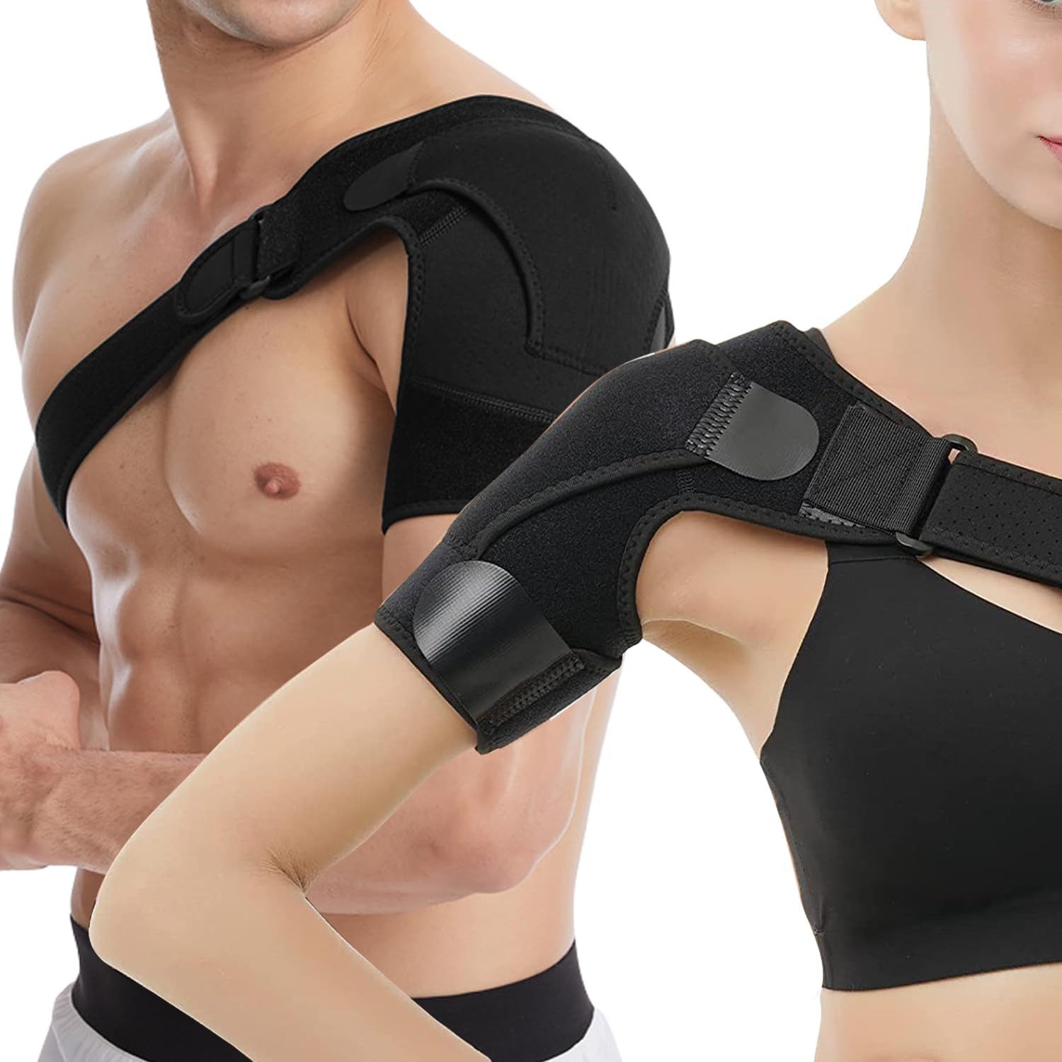 Schulterbandage Schulterbandage Verstellbarer Sport Schulterschutz Anti-Stress-Schulte
