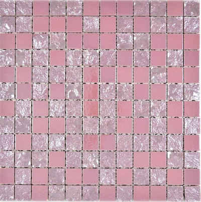 Mosani Mosaikfliesen Keramik Mosaik Fliese exklusive Japan pink rose