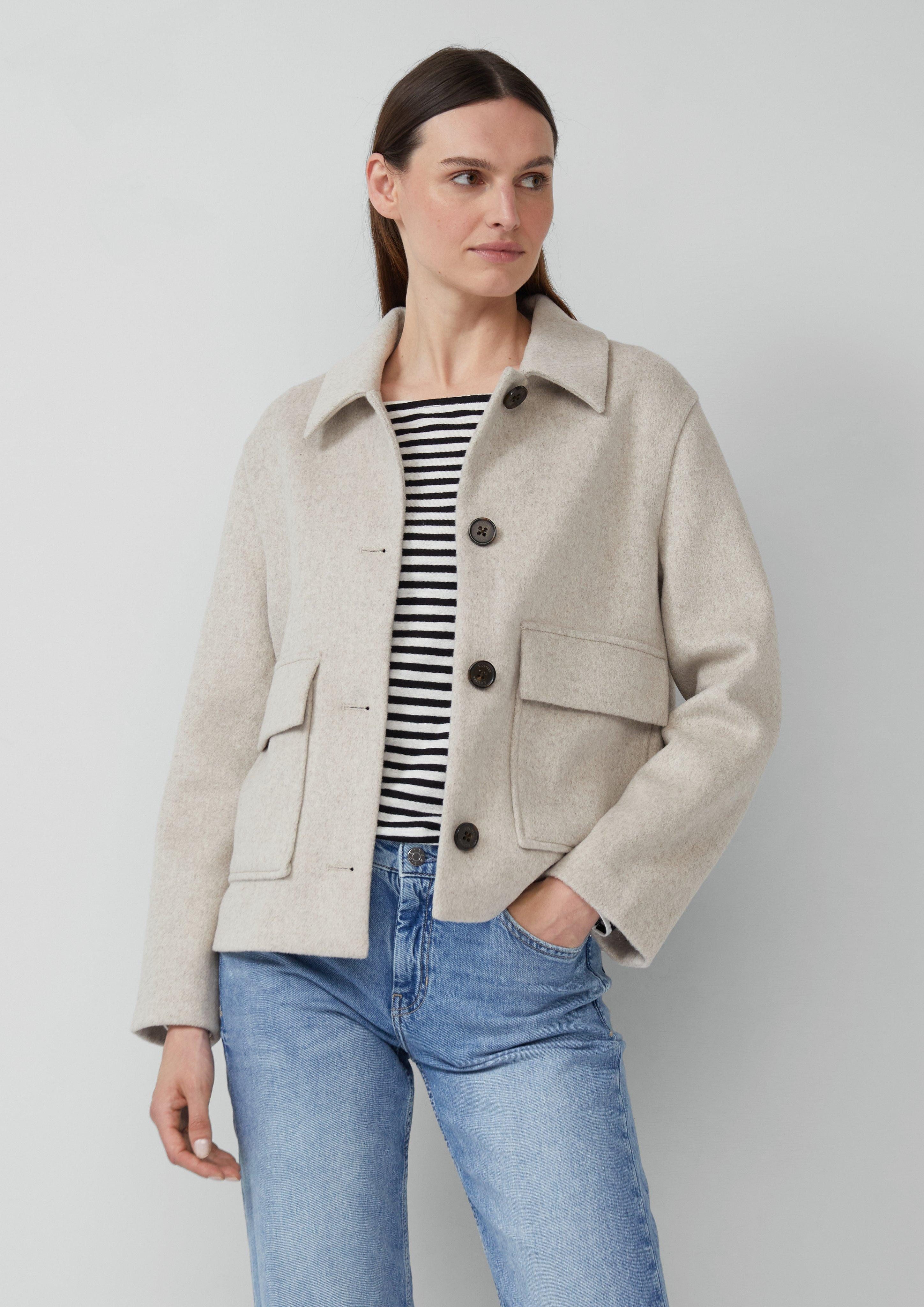 s.Oliver Funktionsjacke Jacke aus Wollmix im günstig online kaufen