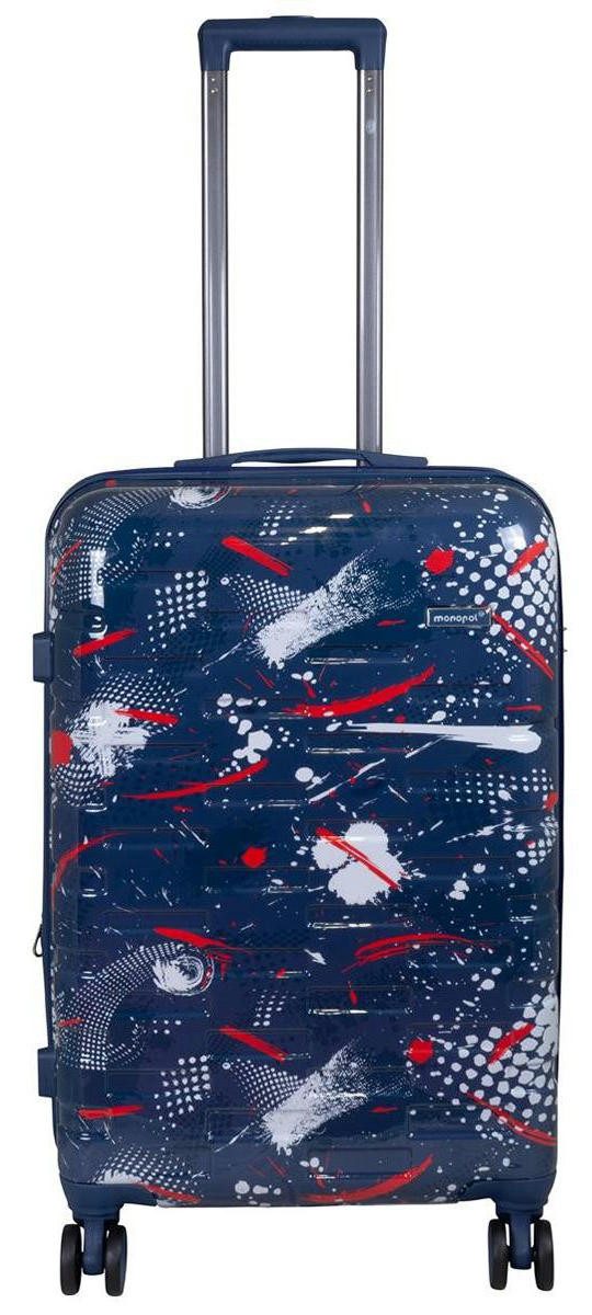 Warenhandel König Hartschalen-Trolley Cespara, 4 Rollen, günstig online kaufen