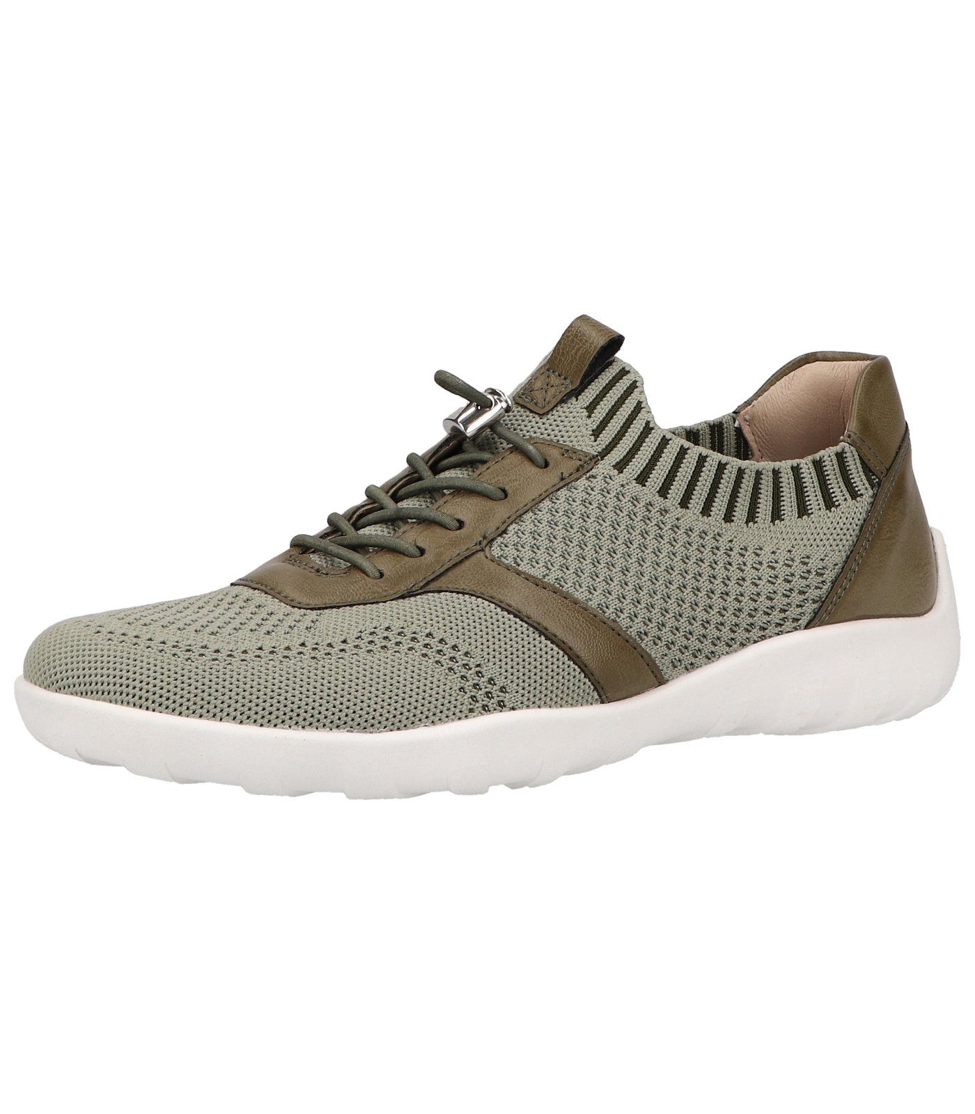 Lederimitat/Textil Remonte Sneaker Sneaker grün