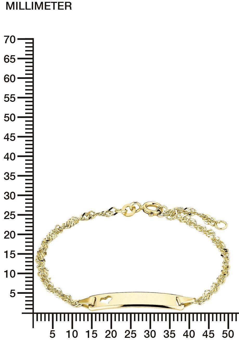 Amor Goldarmband Herz, Made in Germany
