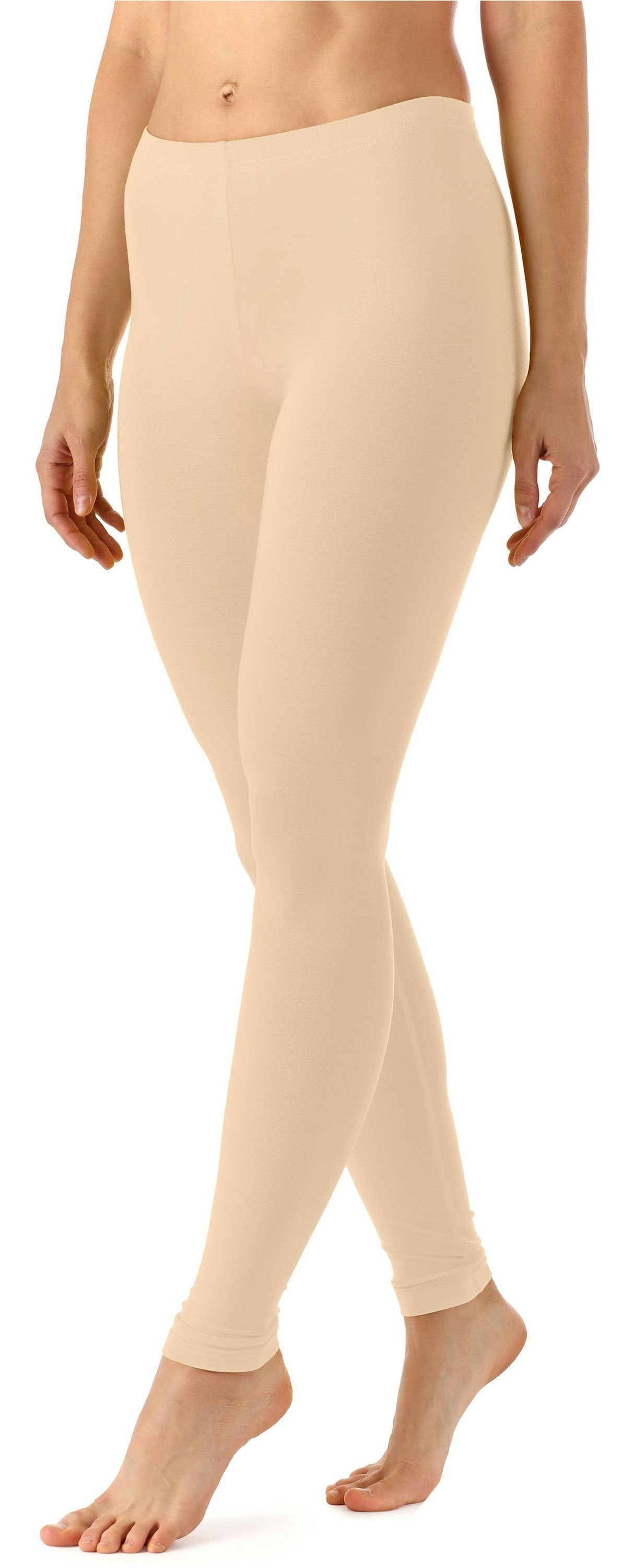 Merry Style Leggings Damen Viskose Hose MS10-143 (1-tlg) elastischer Bund, atmungsaktiv