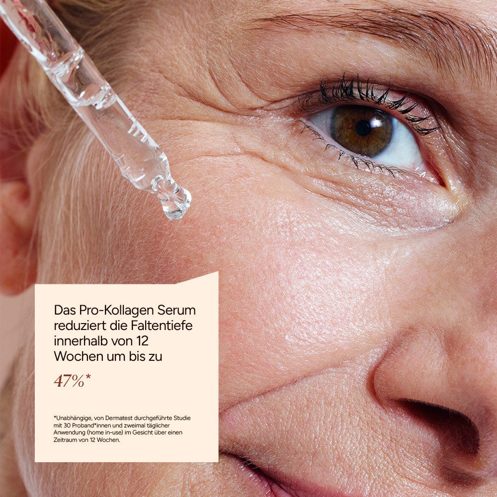 JUNGLÜCK Gesichtsserum Pro-Kollagen Serum - mit Matrixyl 3000 Glyx, 1-tlg., Verbessert die Hautelastizität und mindert Falten