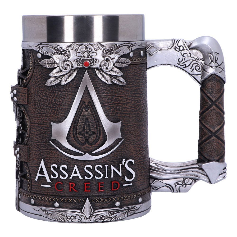 Nemesis Now Bierkrug Assassin's Creed Krug Tankard of the Brotherhood, 1-tlg., handbemalt und hochwertig