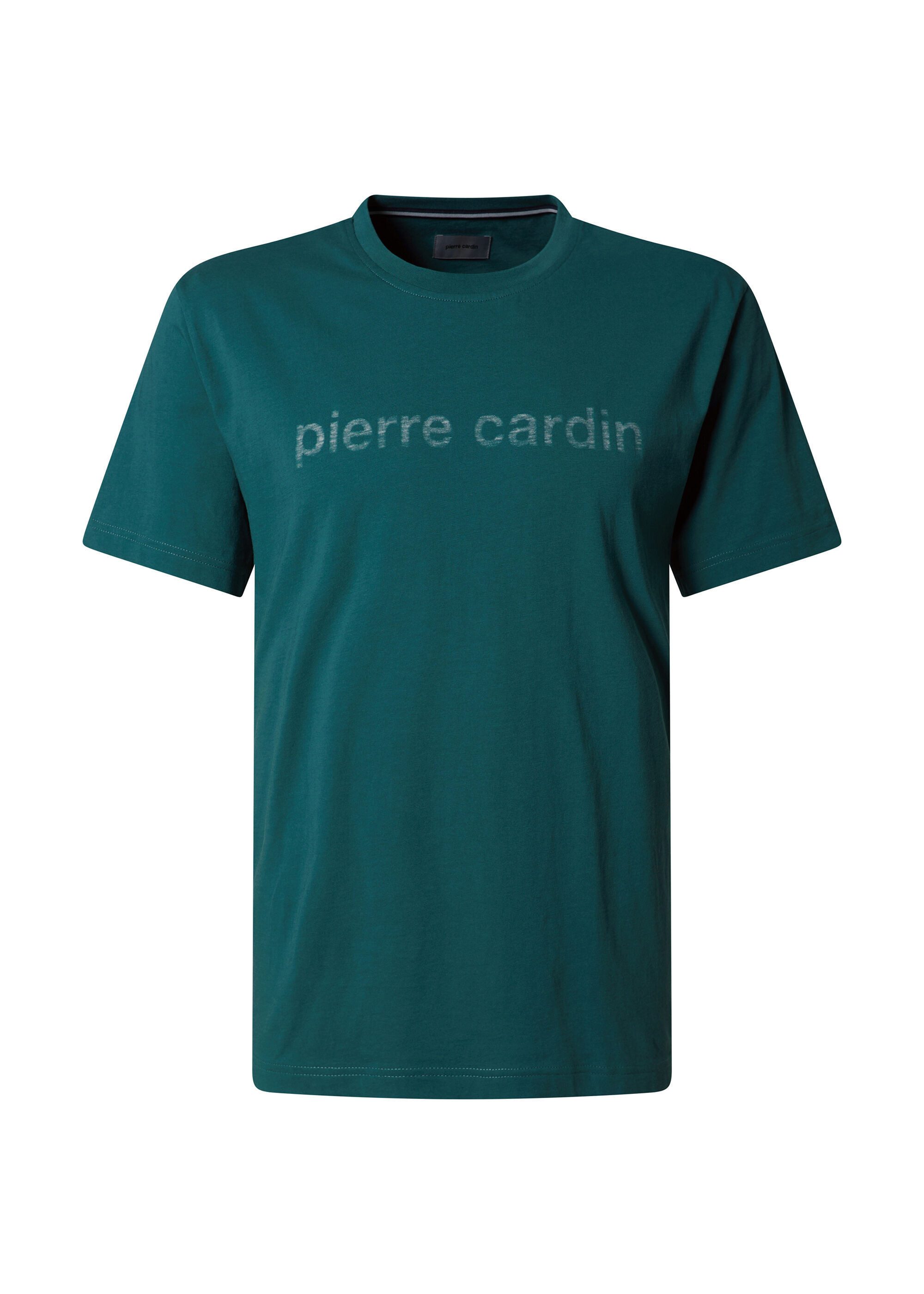 Pierre Cardin Print-Shirt (1-tlg) mit Logo-Print