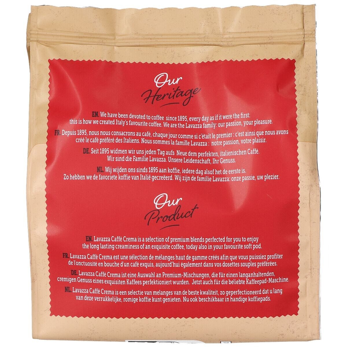 Lavazza Kaffee Caffè Crema Classico, 18 Kaffeepads