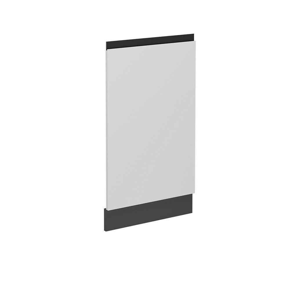 Frontblende R-Line, Weiß/Anthrazit, 45 cm ohne Arbeitsplatte