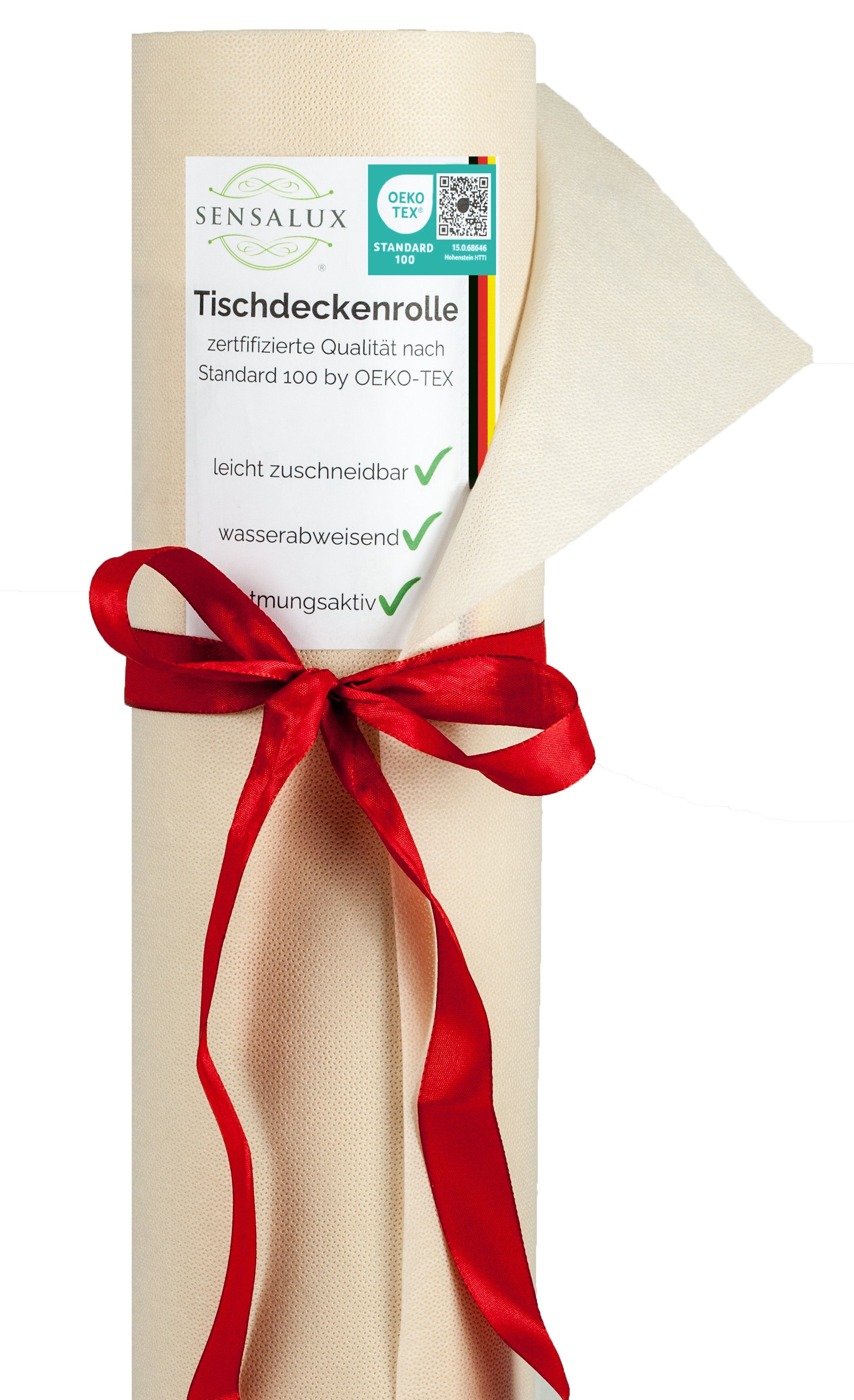 Sensalux Tischdecke Tischdeckenrolle 80g/m², bis zu 45% Recyclat, 0,99m x 1 günstig online kaufen