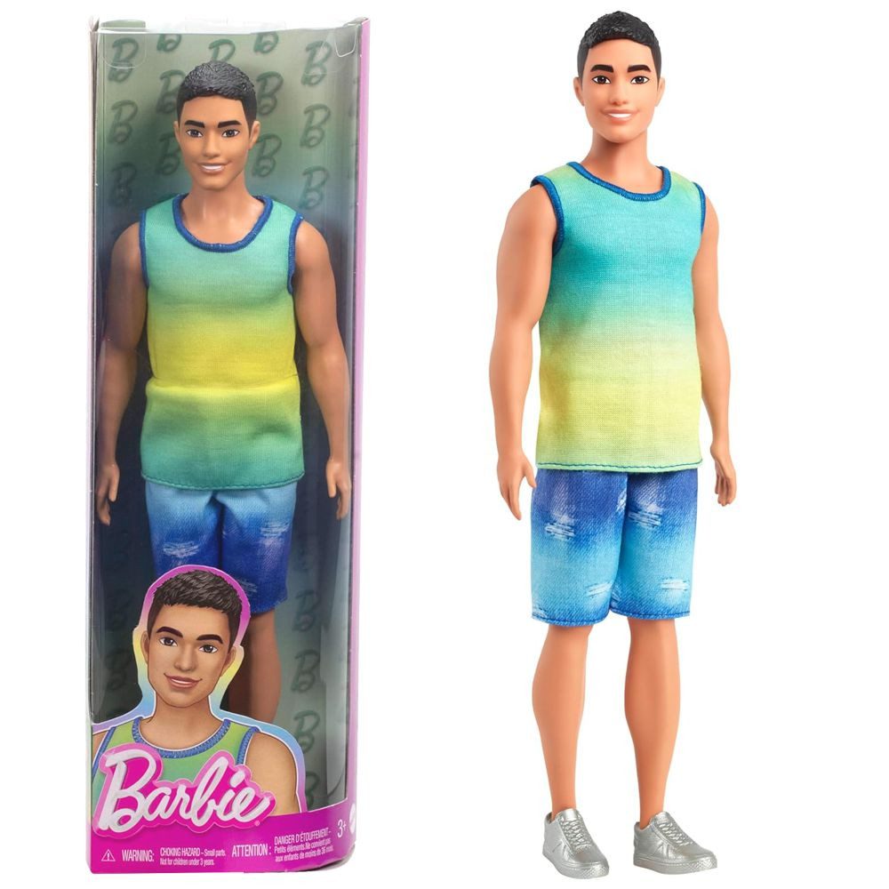 Barbie Anziehpuppe Ken Puppe Miami Style Barbie HYV00 Mattel Fashionistas 2 günstig online kaufen